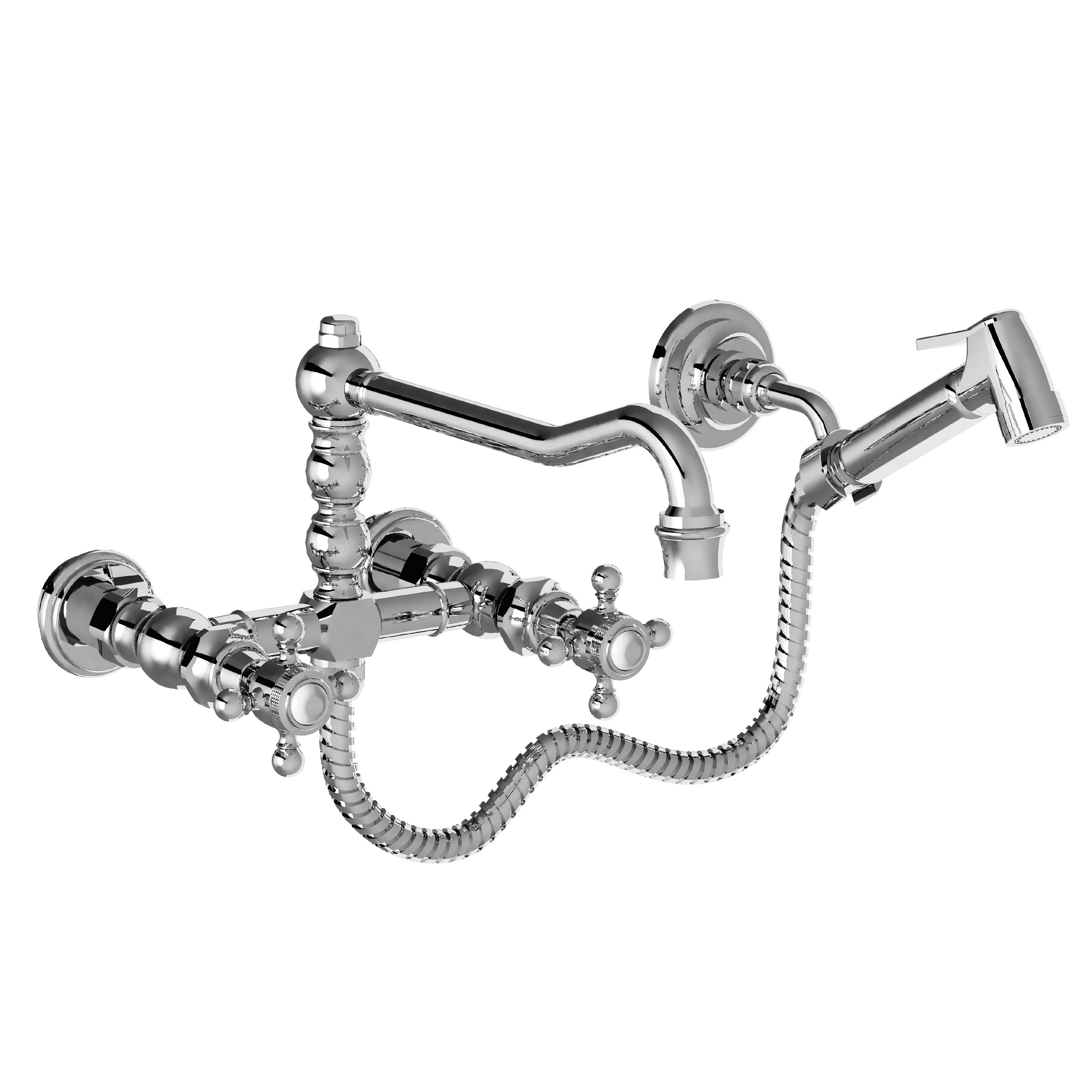 MK02-1202S 2-hole kitchen mixer & handspray