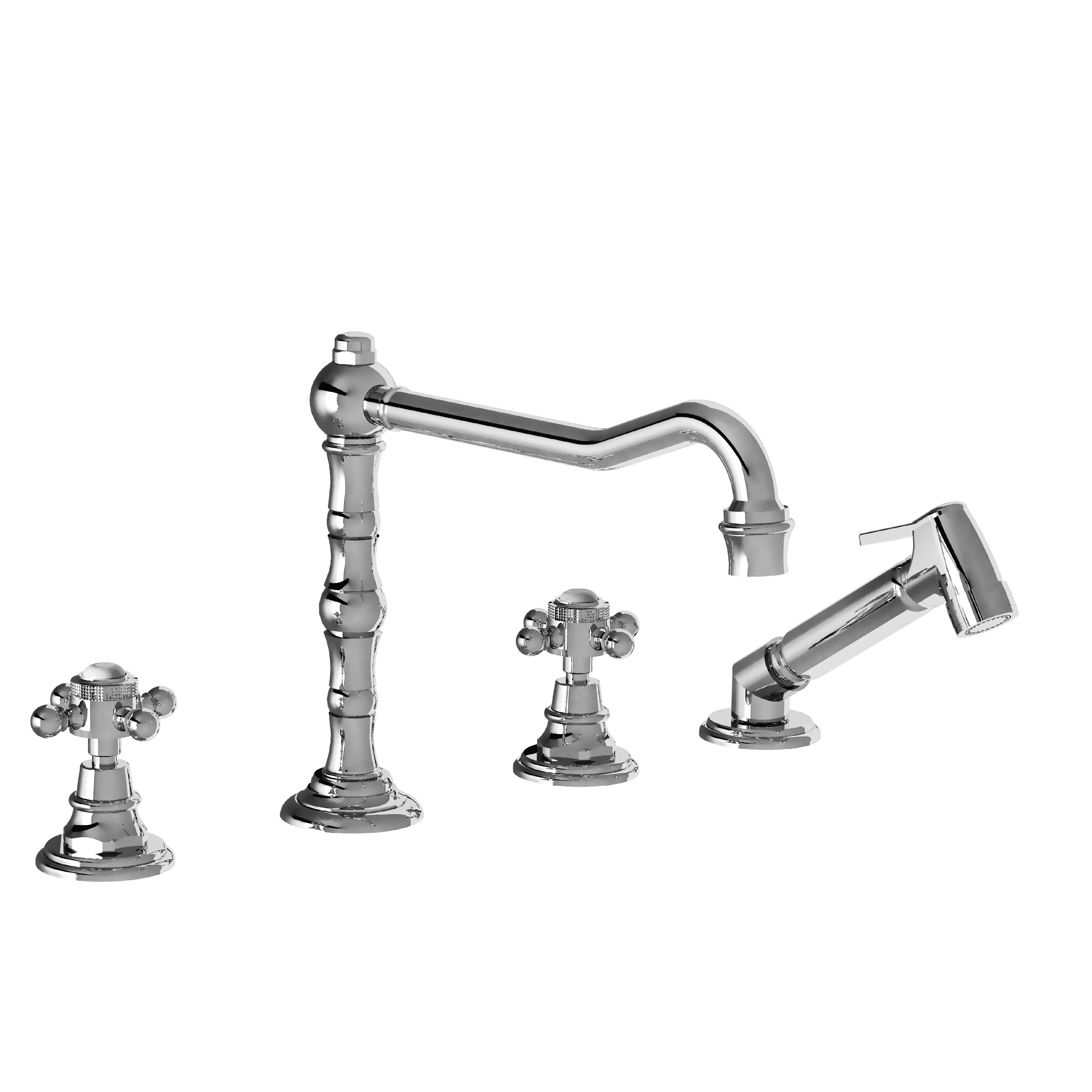 MK02-1301S 3-hole kitchen mixer & handspray