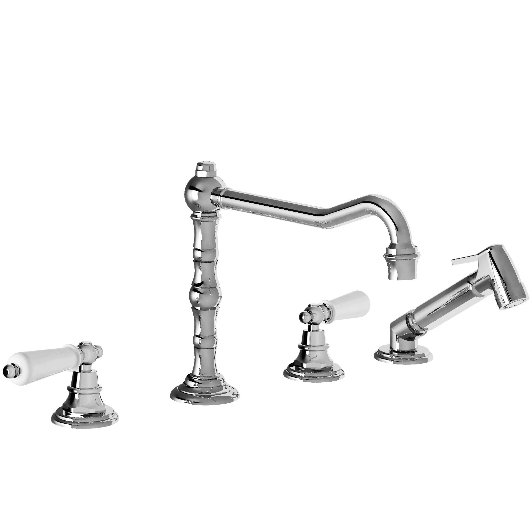 MK04-1301S 3-hole kitchen mixer & handspray