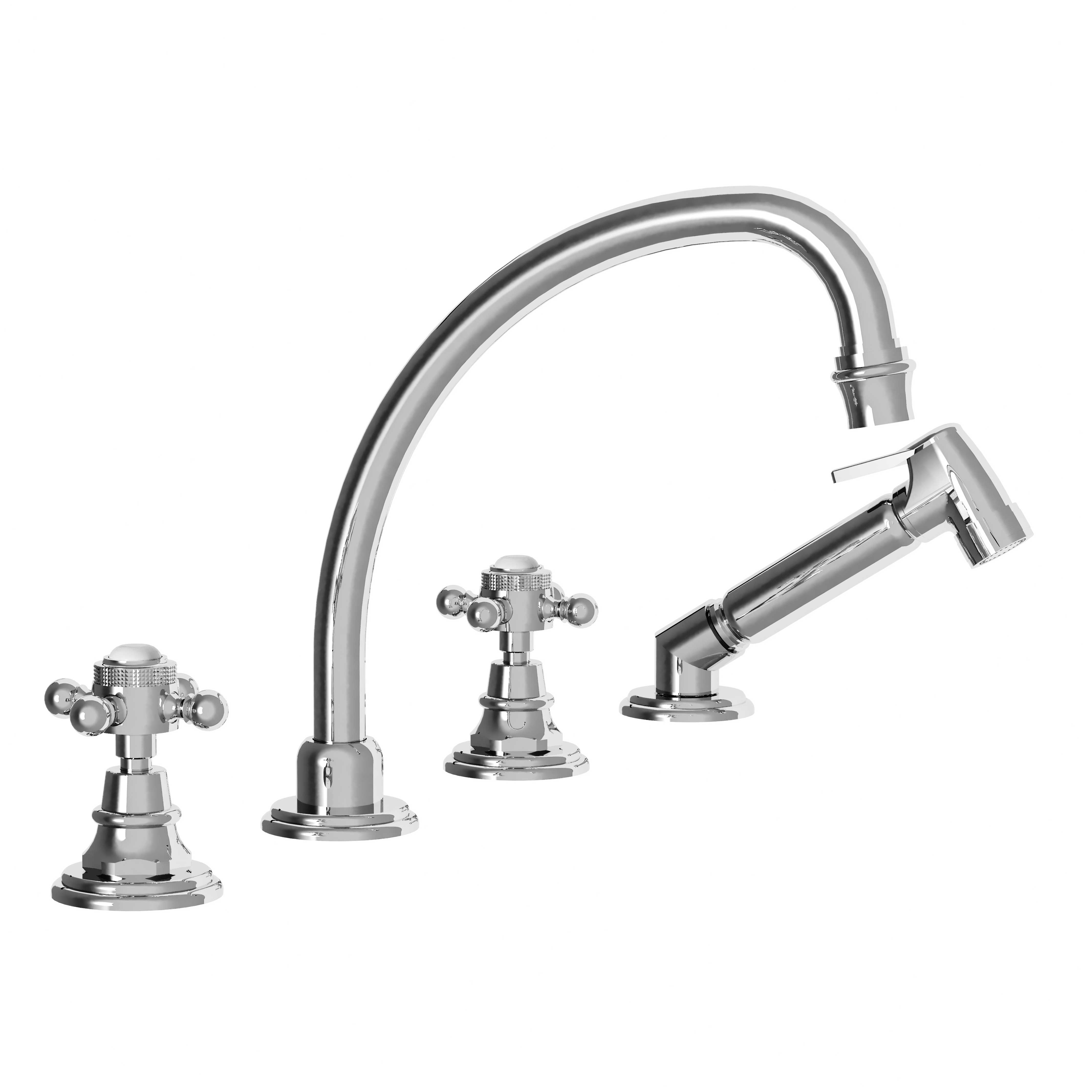 MK20-1301S 3-hole kitchen mixer & handspray