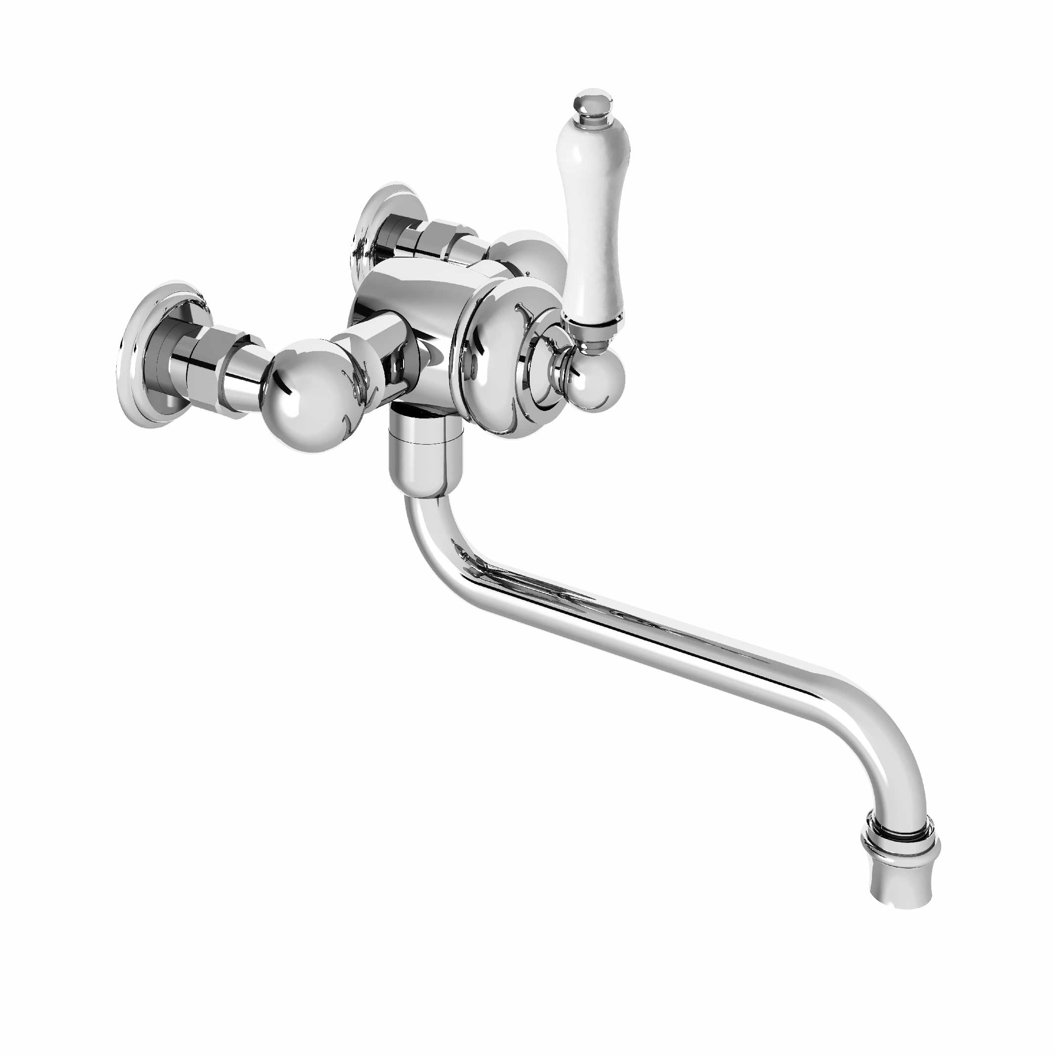 MK22-1202MB 2-hole kitchen lever mixer