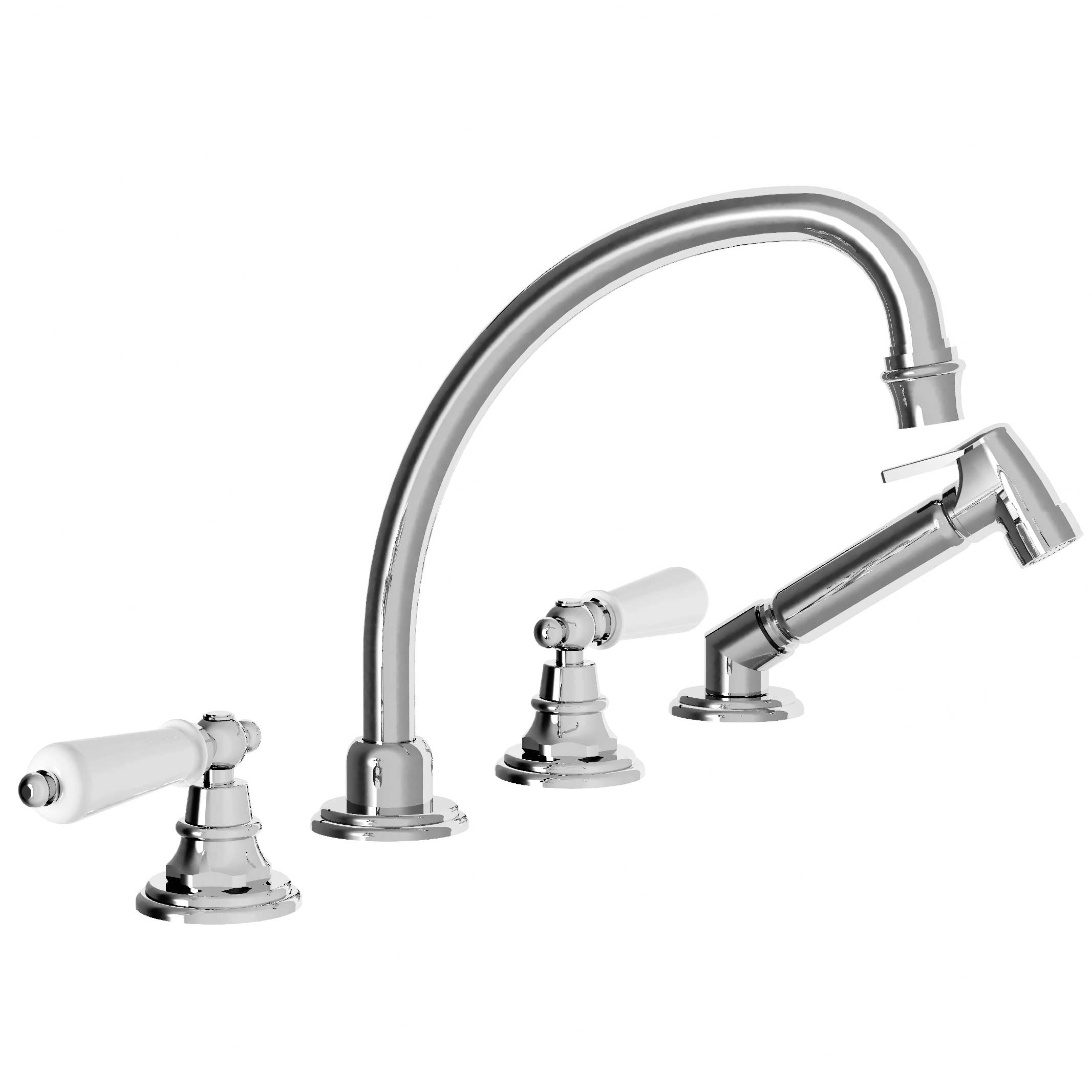 MK22-1301S 3-hole kitchen mixer & handspray