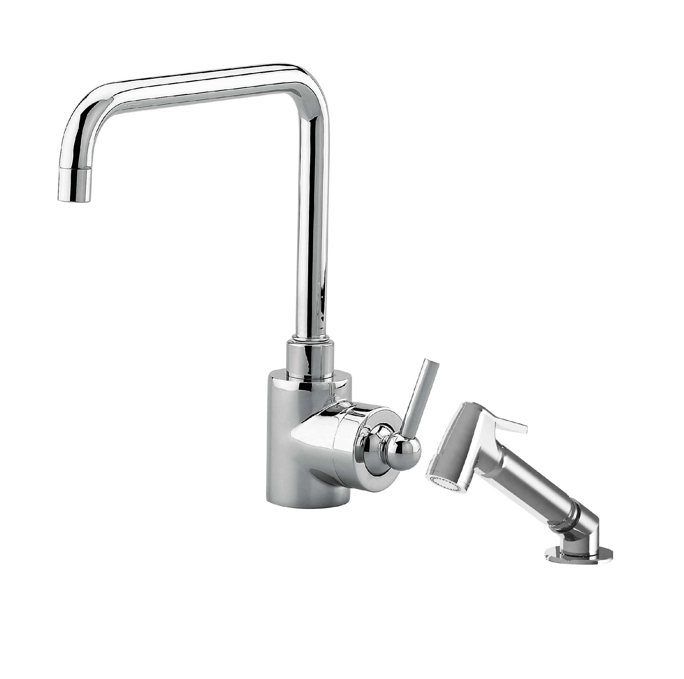 MK91-1101MBS Mitigeur d&rsquo;évier monotrou & douch.