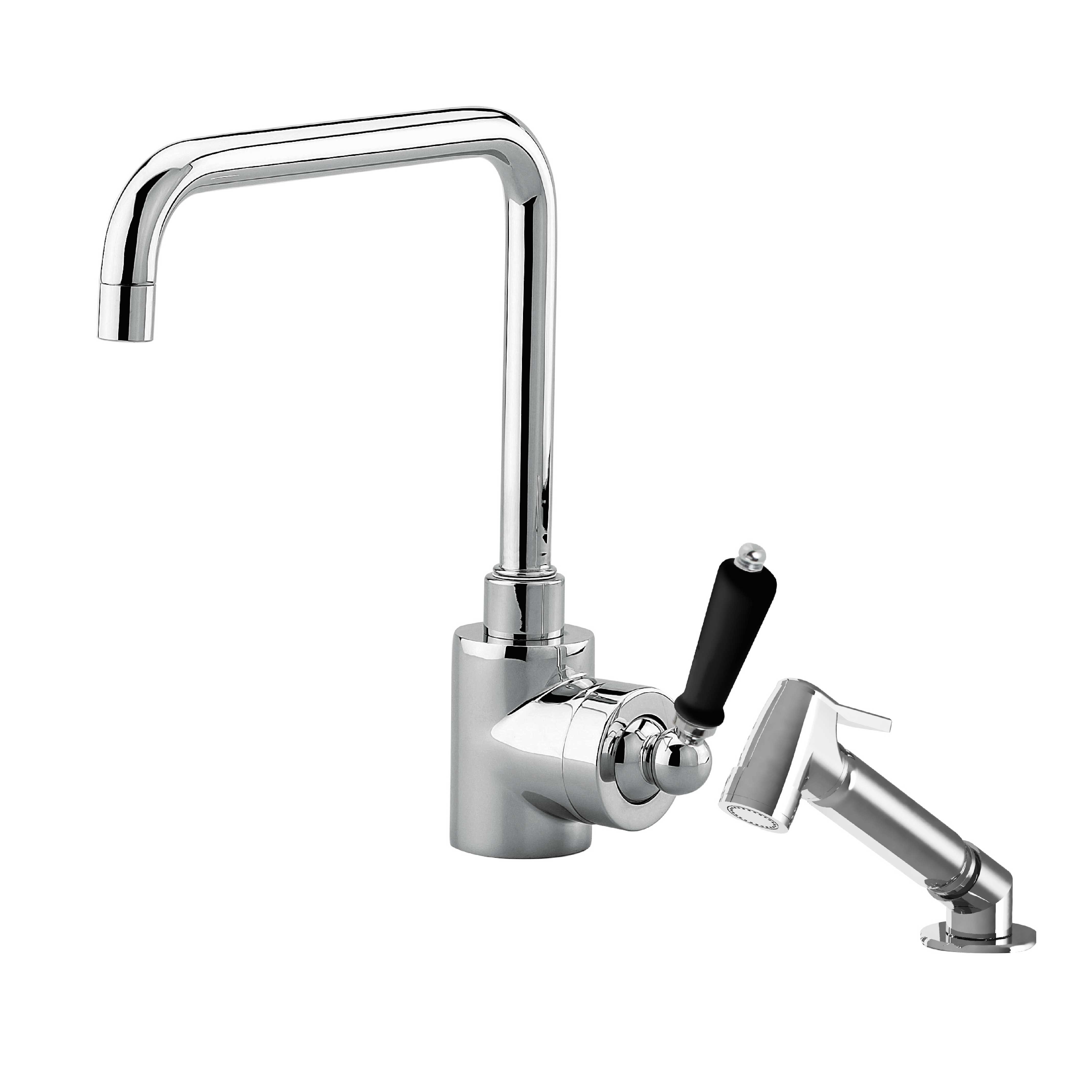 MKC-1BX5S Single-hole lever kitchen mixer & handspray