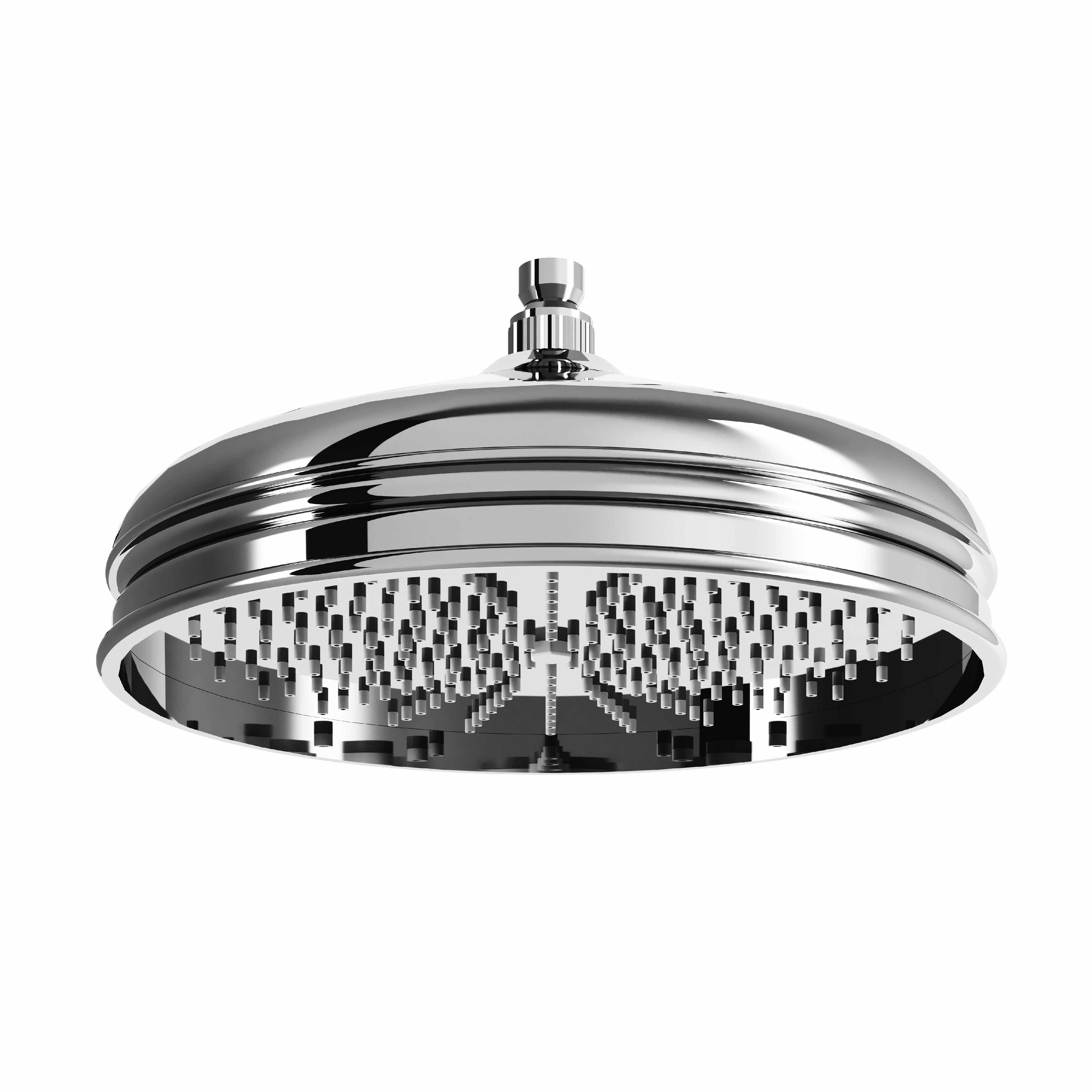 POMME DE DOUCHE RETRO LORD ANTICALCAIRE CHROME 30 CM - CRISTINA