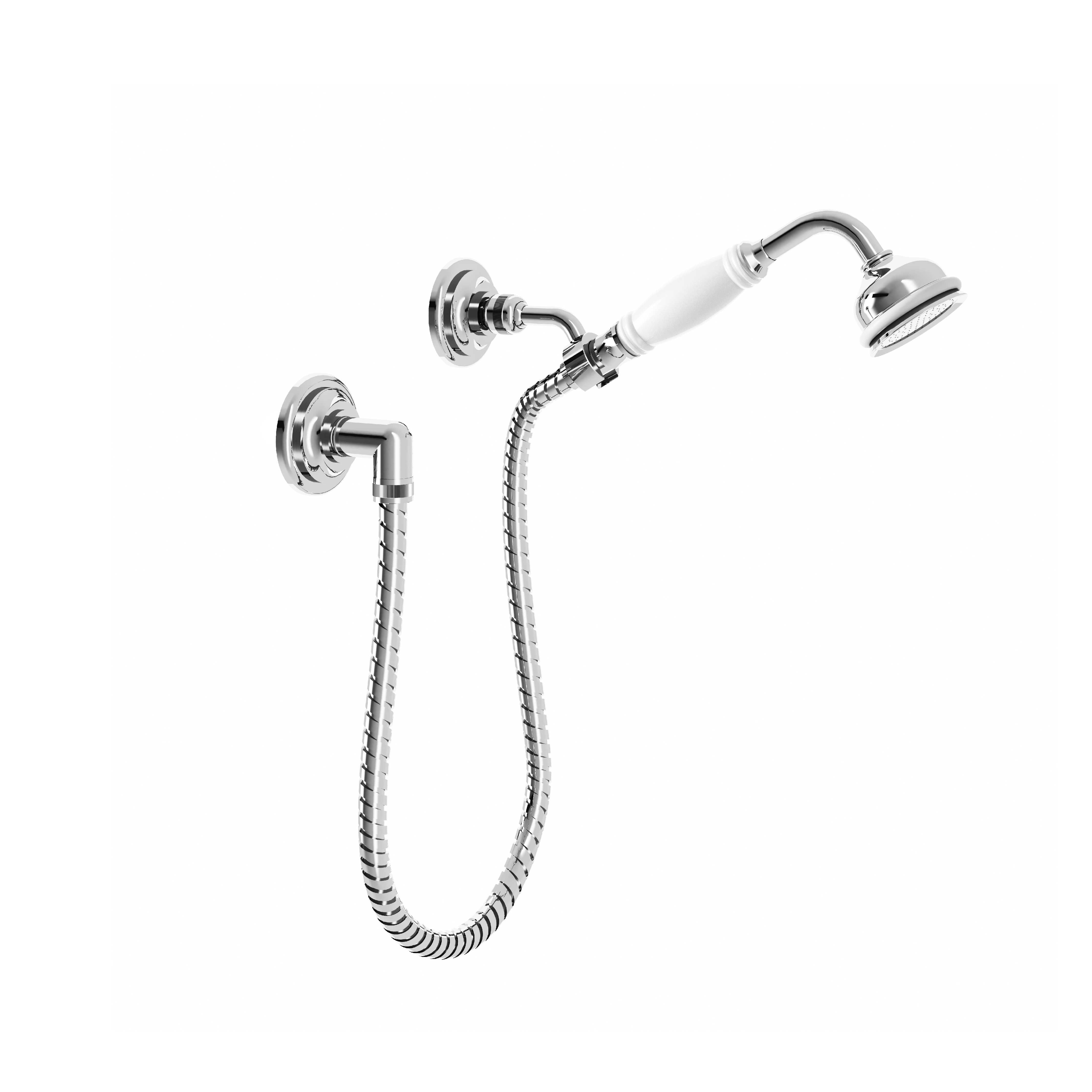 M01-2212 Wall shower set on swivel hook