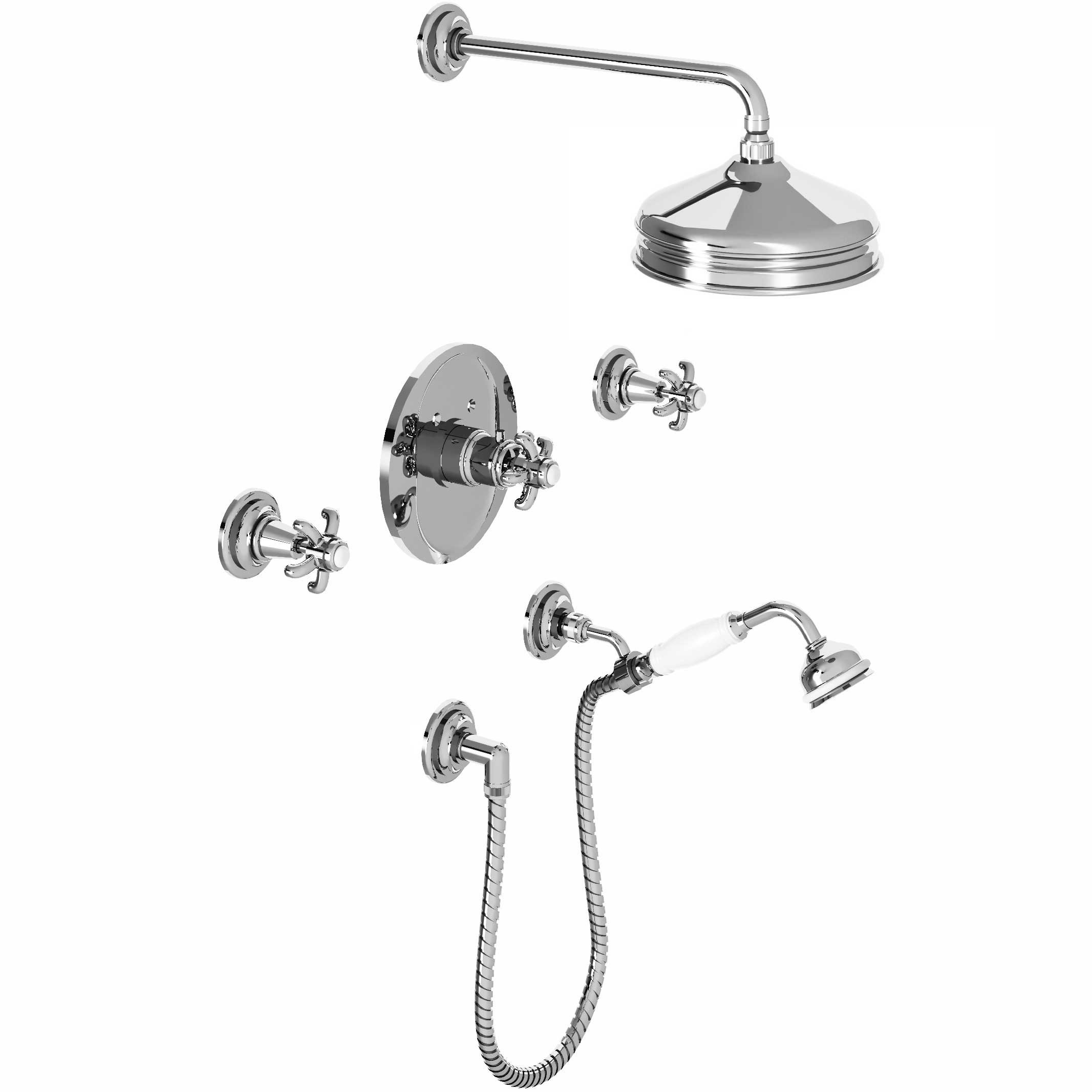 M01-2308T1 Thermostatic shower mixer package