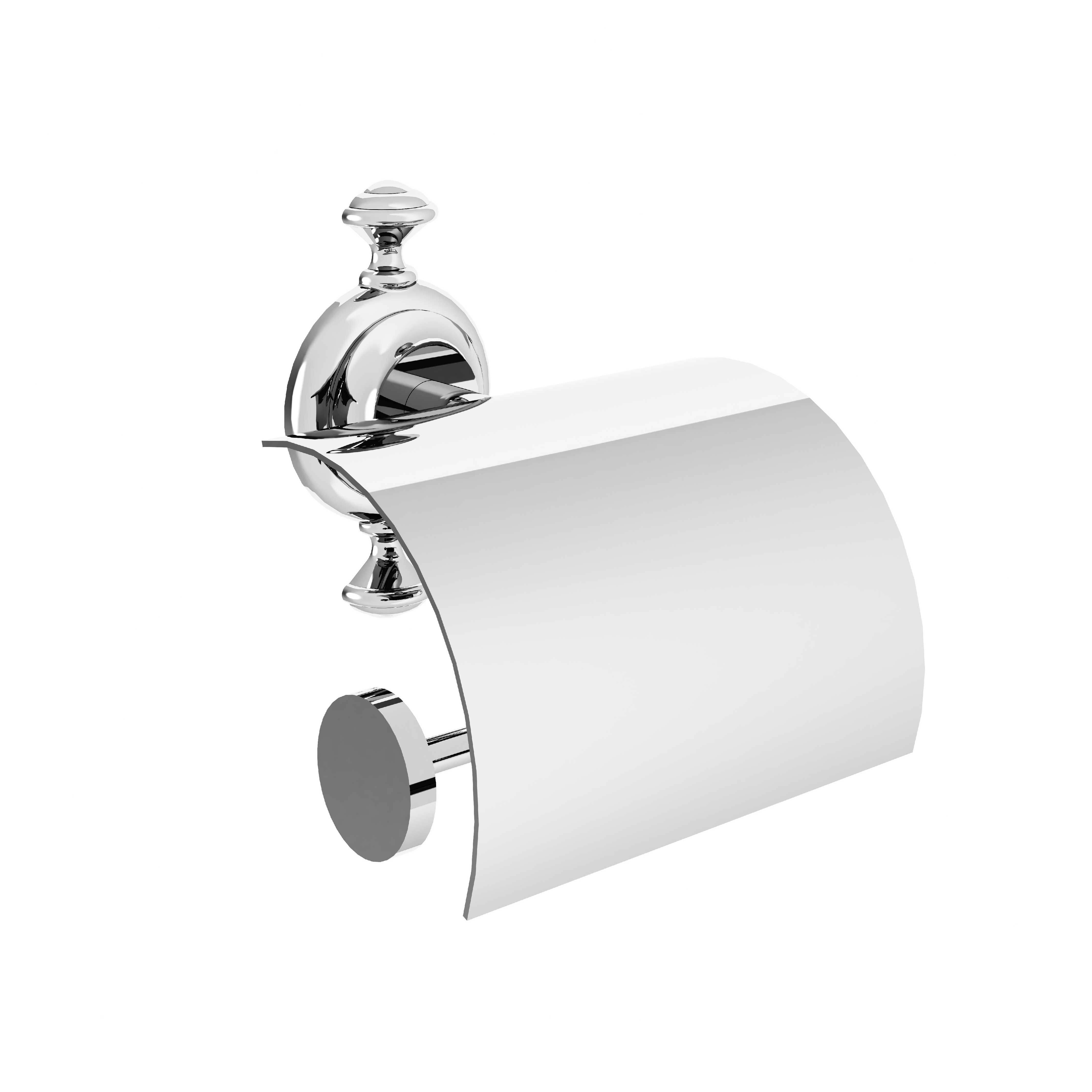 M01-503 Toilet roll holder with cover