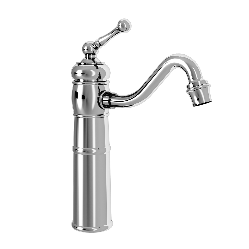 M02-1101MB Heightened lever basin mixer, H. 266mm