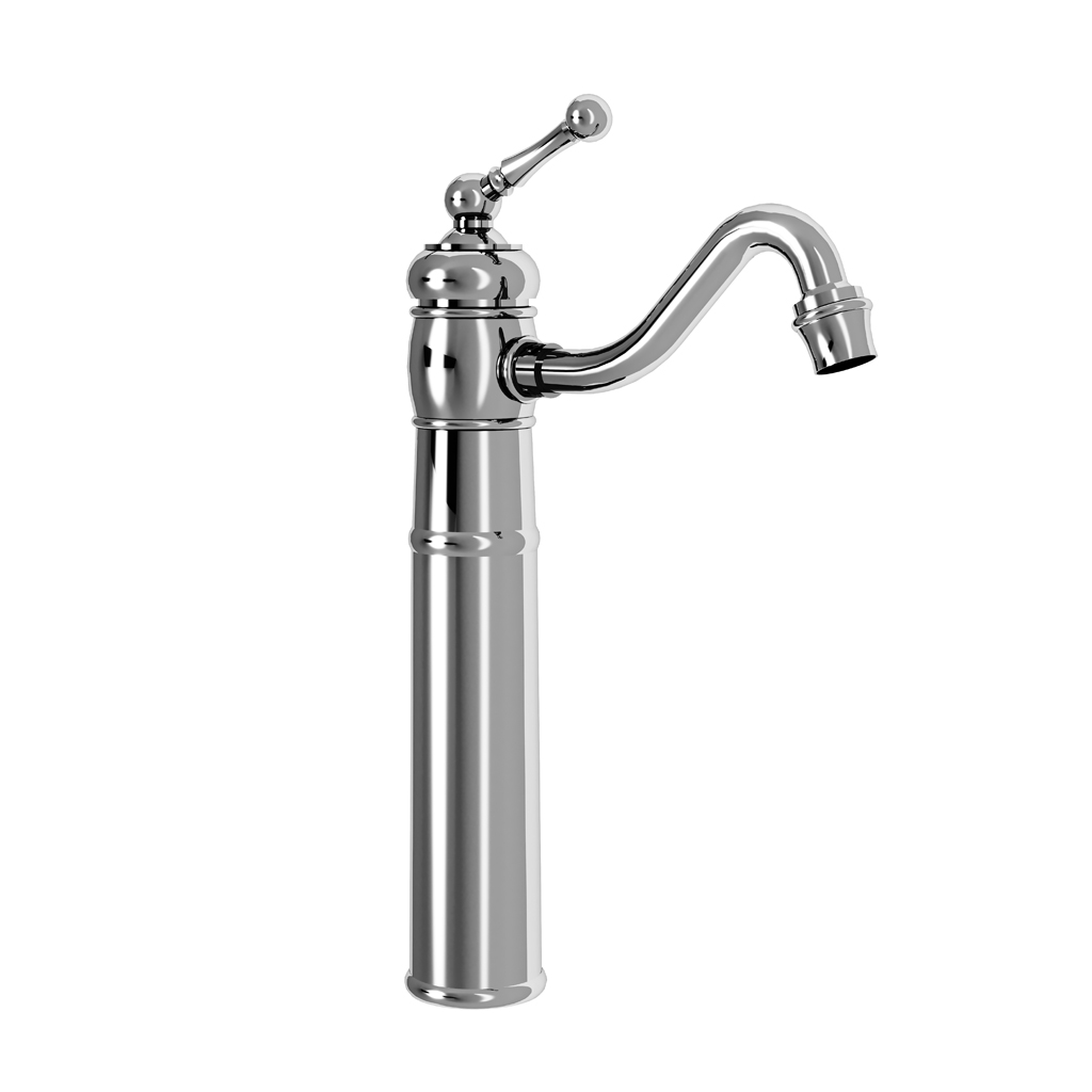 M02-1101MC Heightened lever basin mixer, H. 336mm