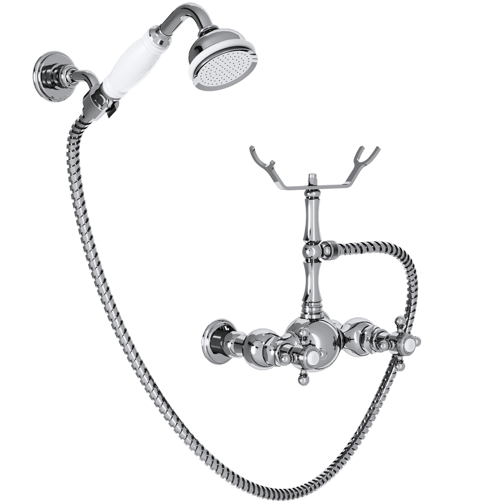 M02-2201 Shower mixer with hook