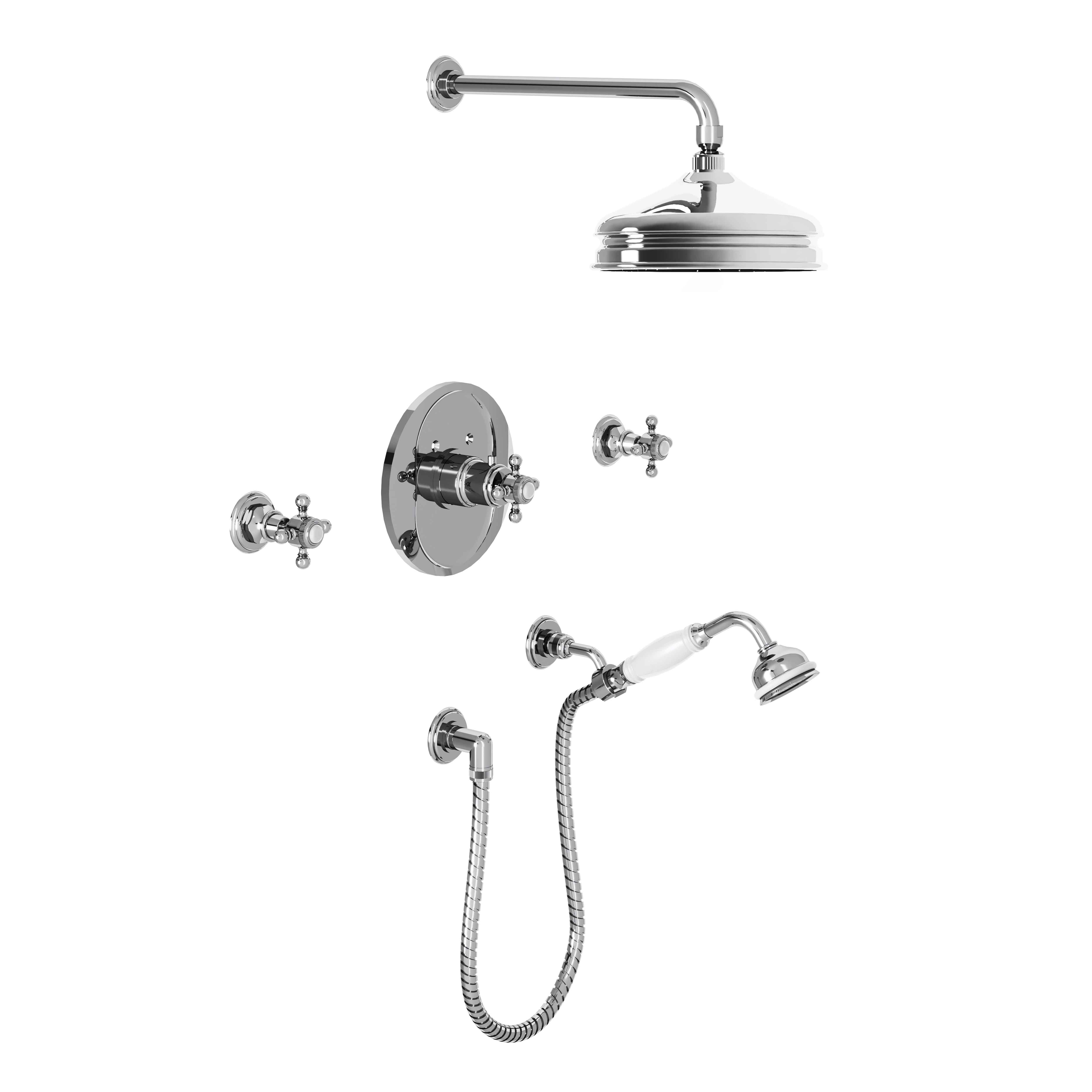 M02-2308T1 Thermostatic shower mixer package