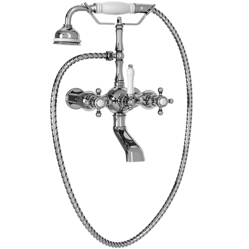 M02-3201 Wall mounted bath and shower mixer