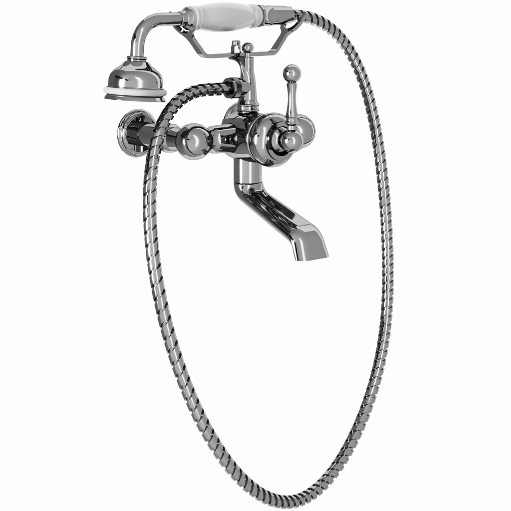 M02-3201M Wall mounted single-lever bath & shower mixer