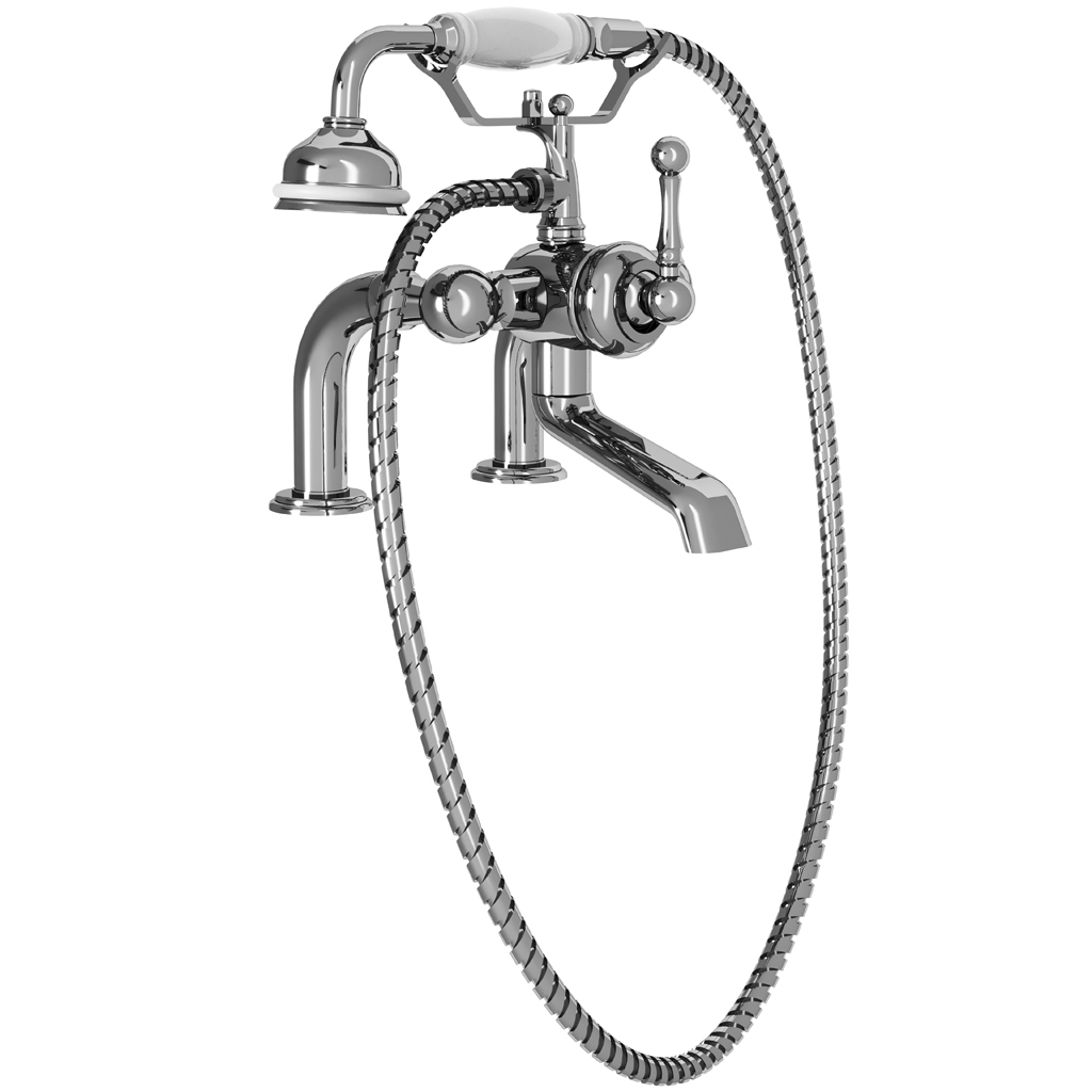 M02-3306M Rim mounted single-lever bath & shower mixer