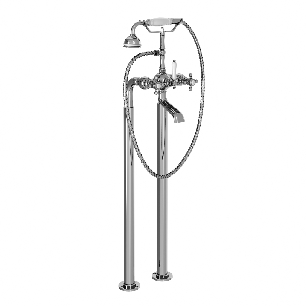 M02-3309 Floor mounted bath and shower mixer