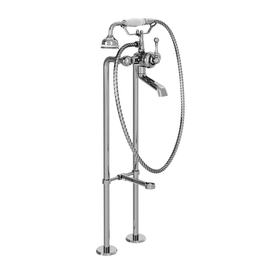 M02-3309M Floor mounted single-lever bath & shower mixer