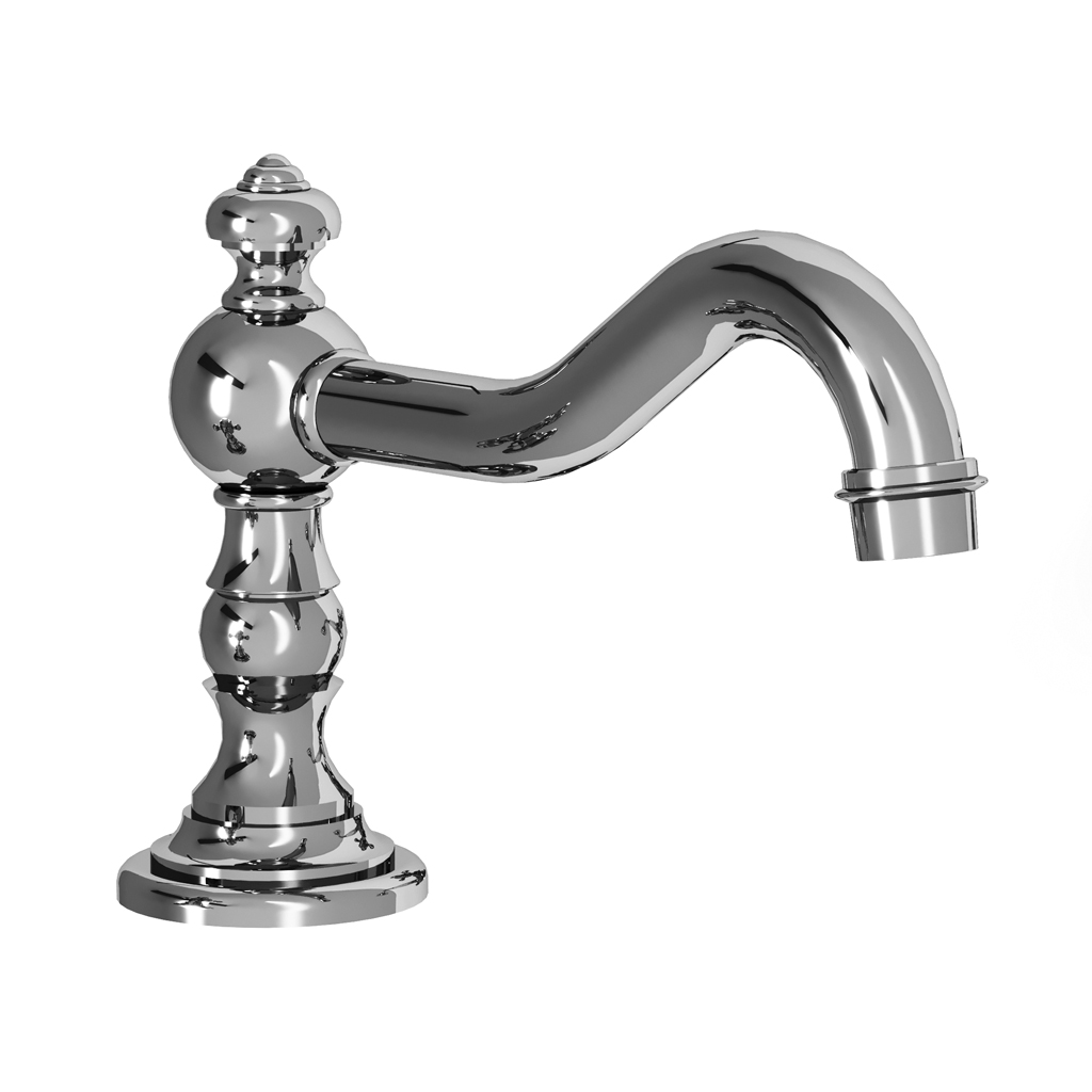 M02-3S1D Rim mounted bath spout with diverter