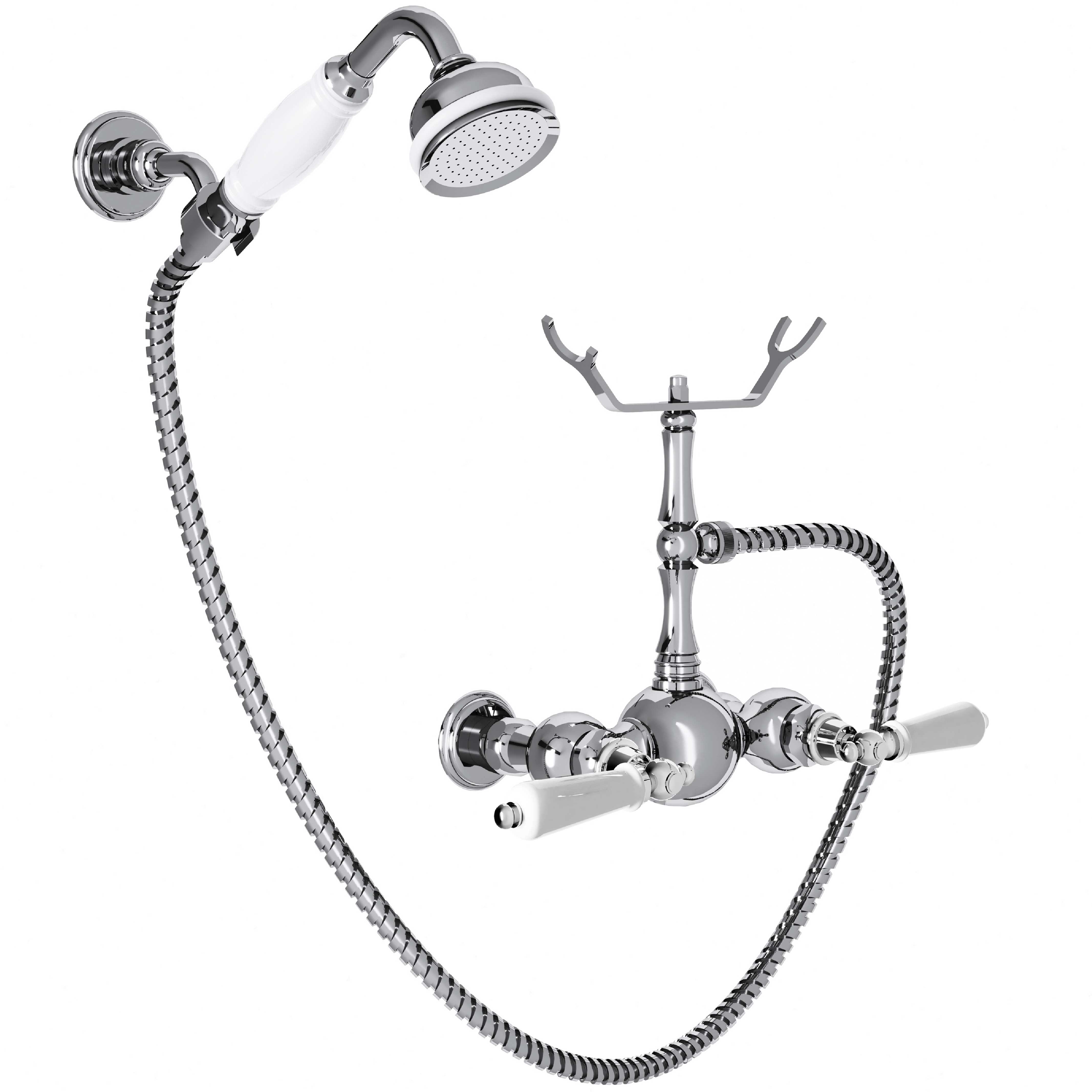 M04-2201 Shower mixer with hook