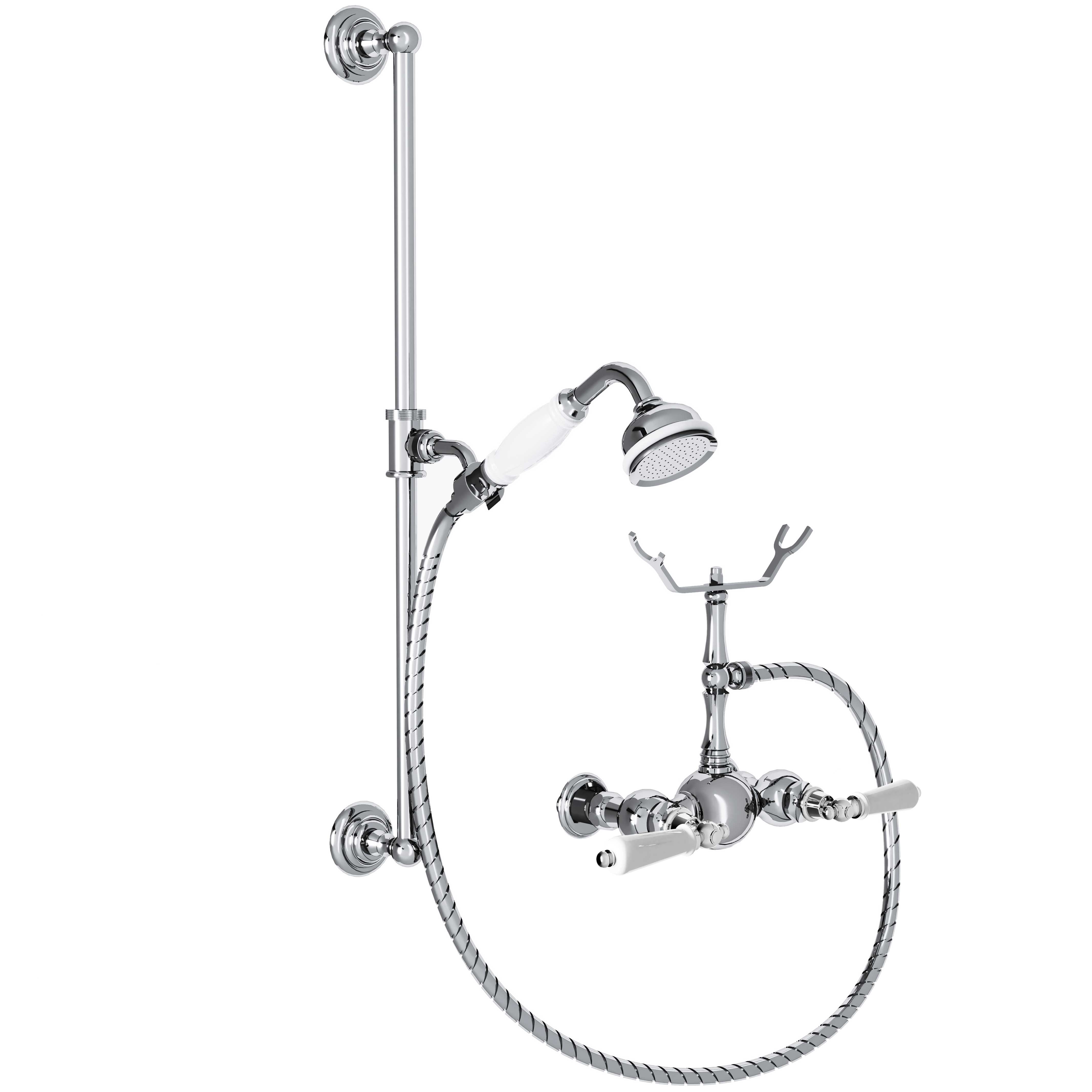 M04-2202 Shower mixer with sliding bar