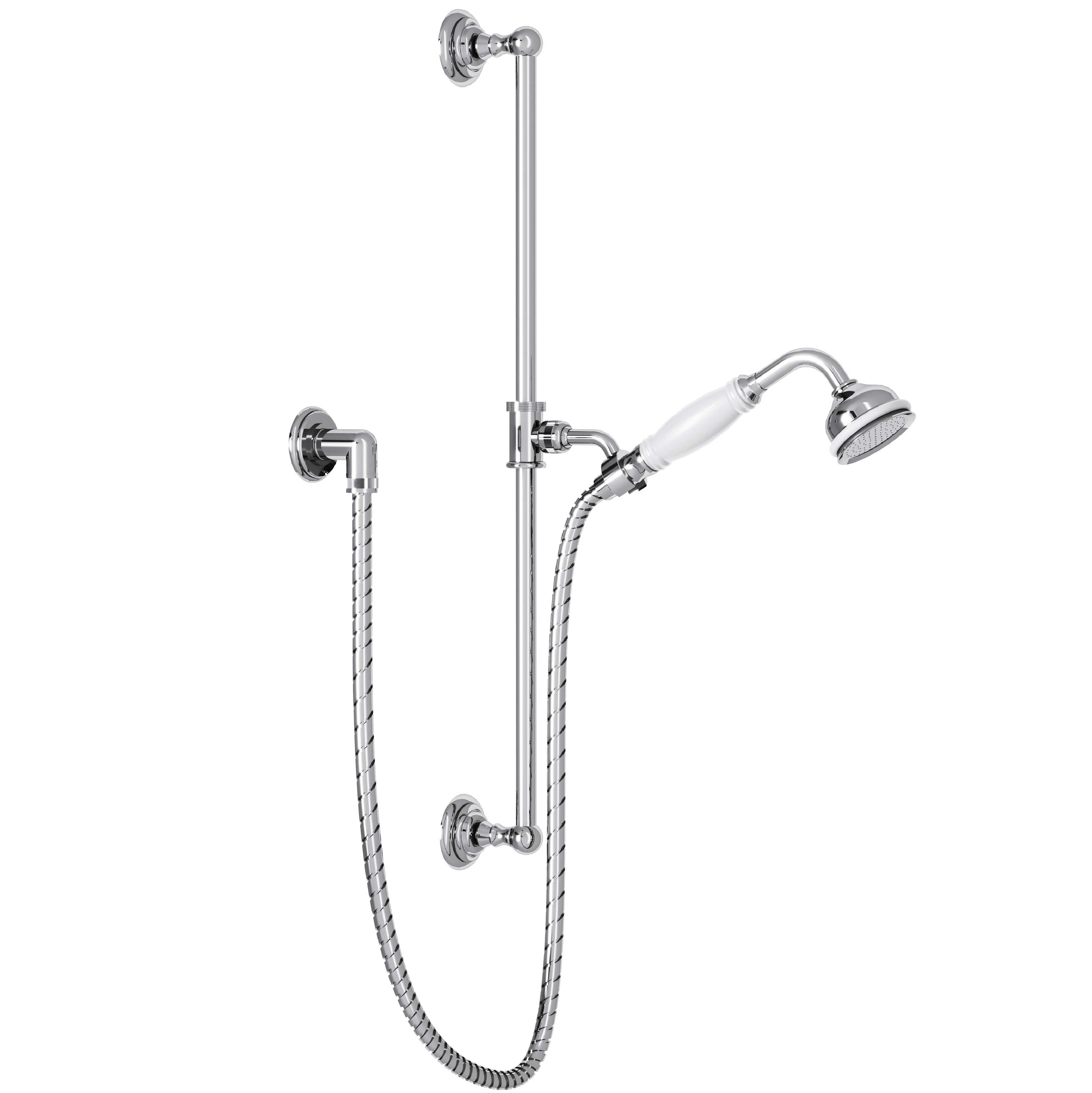 M04-2211 Wall shower set on sliding bar