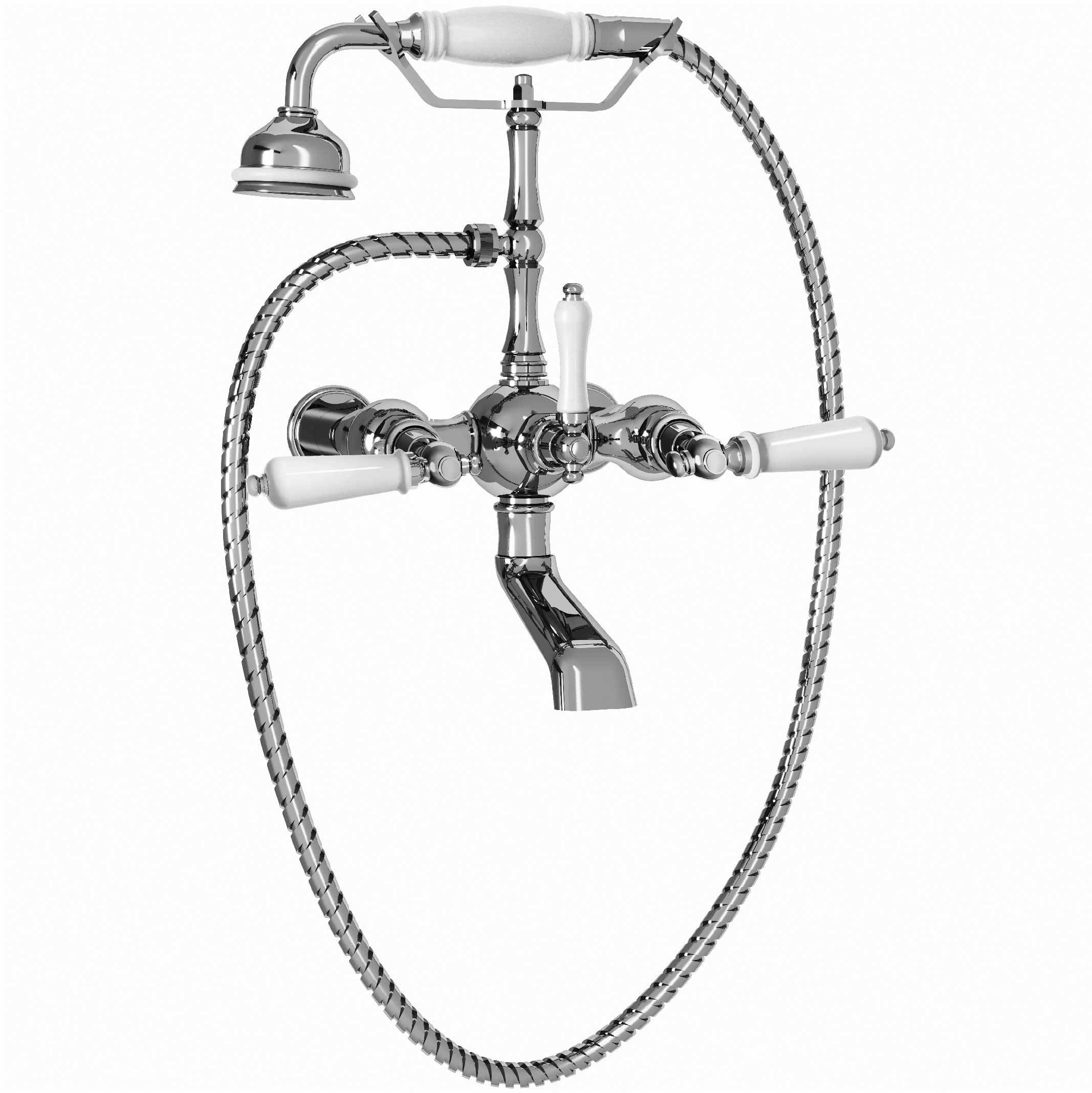 M04-3201 Wall mounted bath and shower mixer