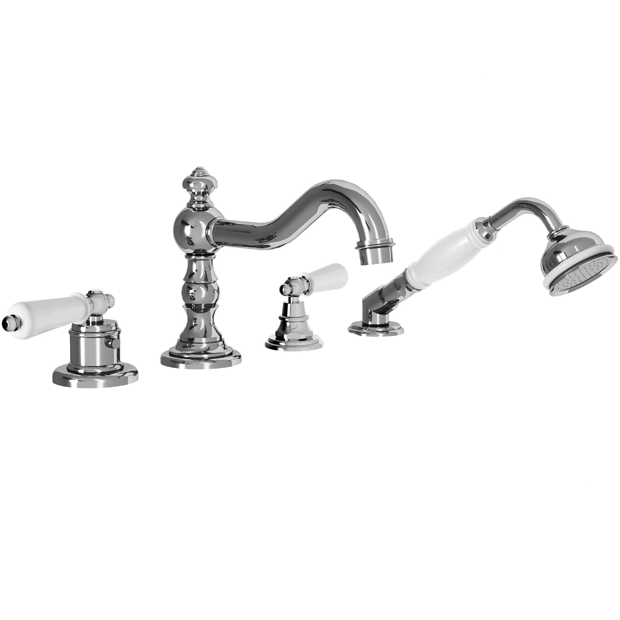 M04-3304T 4-hole bath and shower thermo. mixer