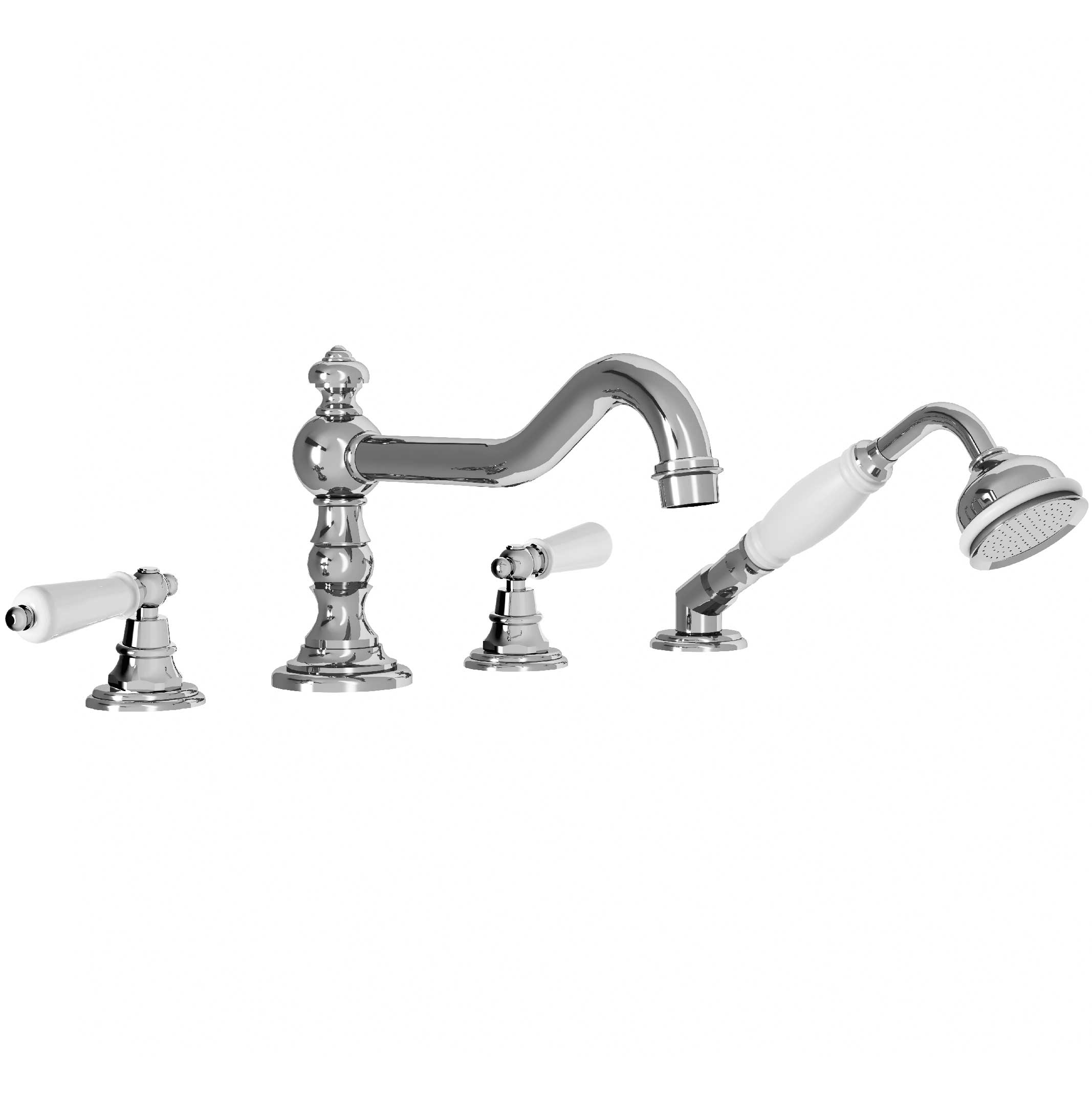 M04-3304XL XL 4-hole bath and shower mixer