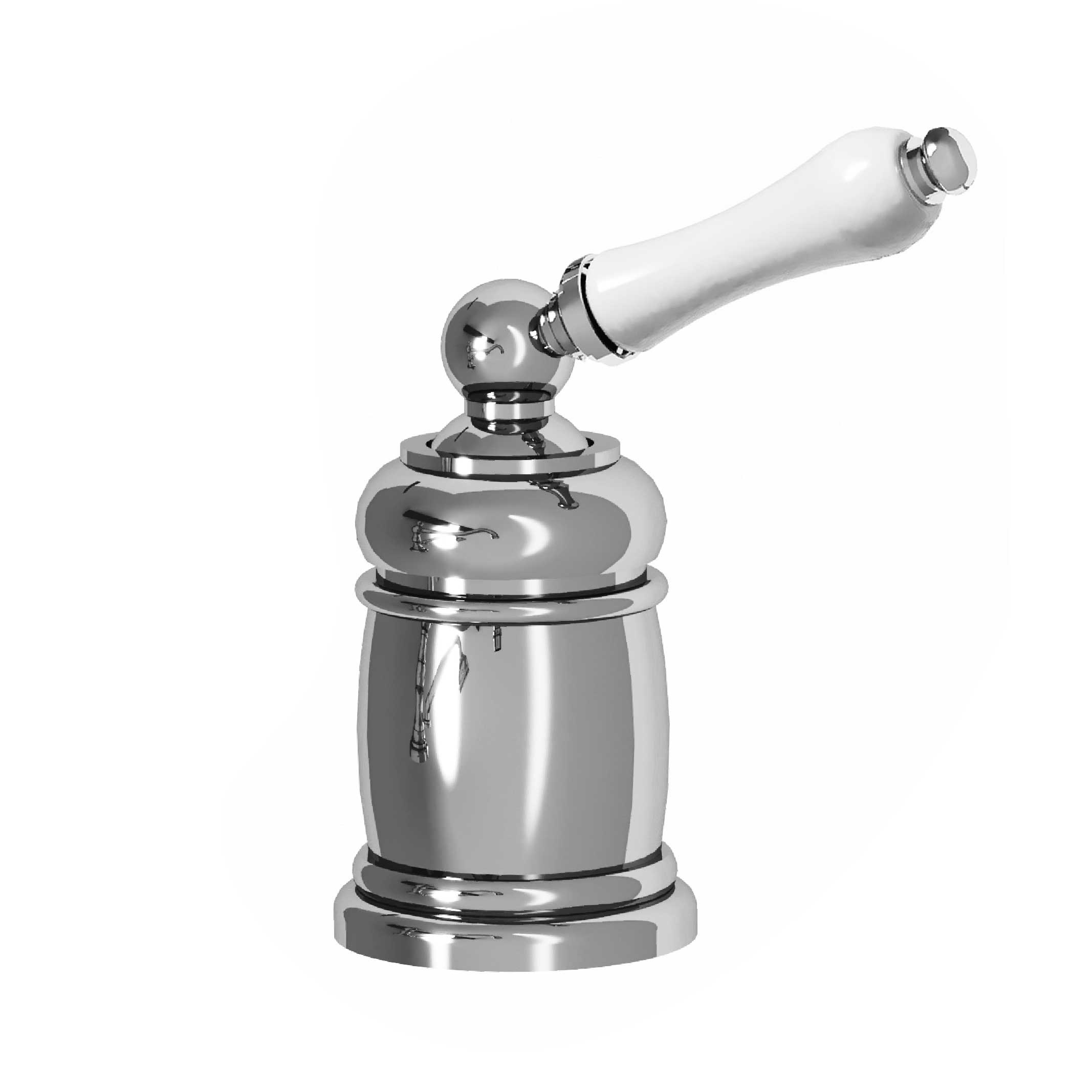 M04-330M Rim mounted lever bath mixer