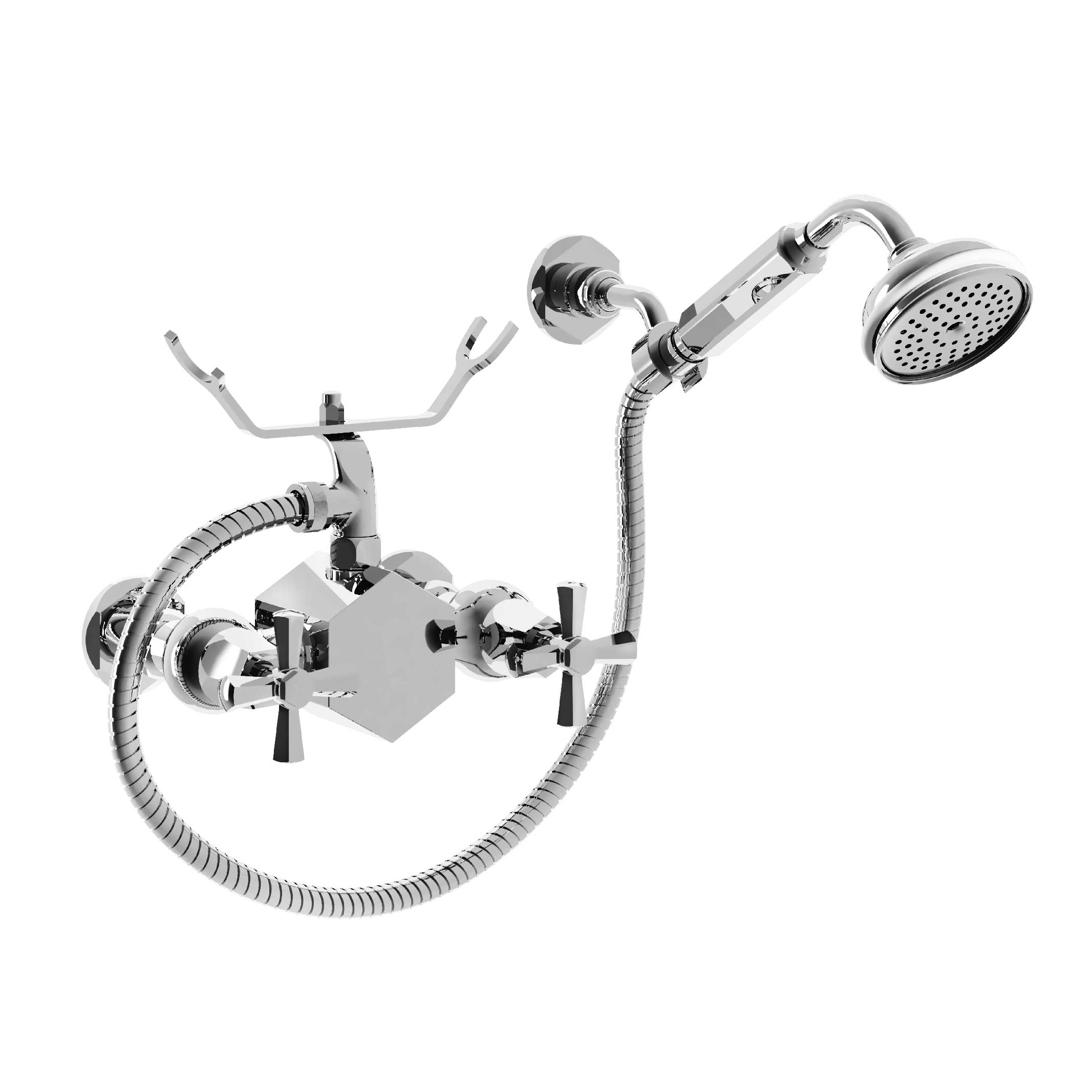 M13-2201 Shower mixer with hook