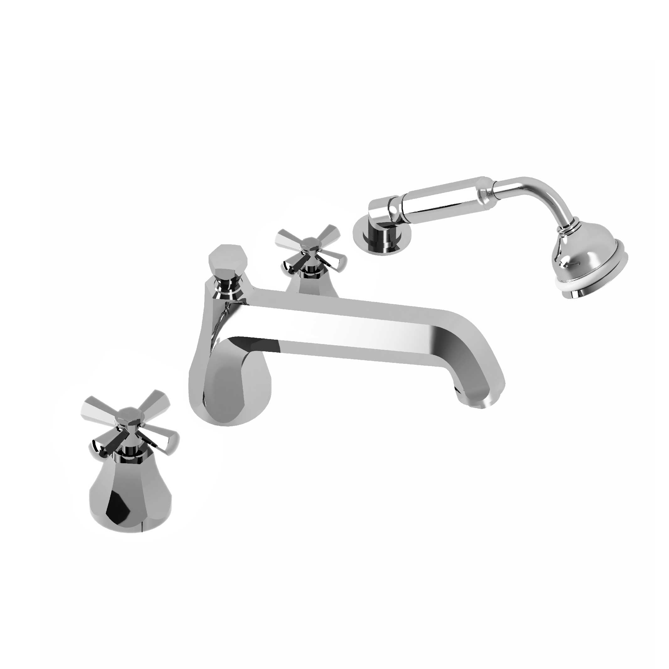 M13-3304XL XL 4-hole bath and shower mixer