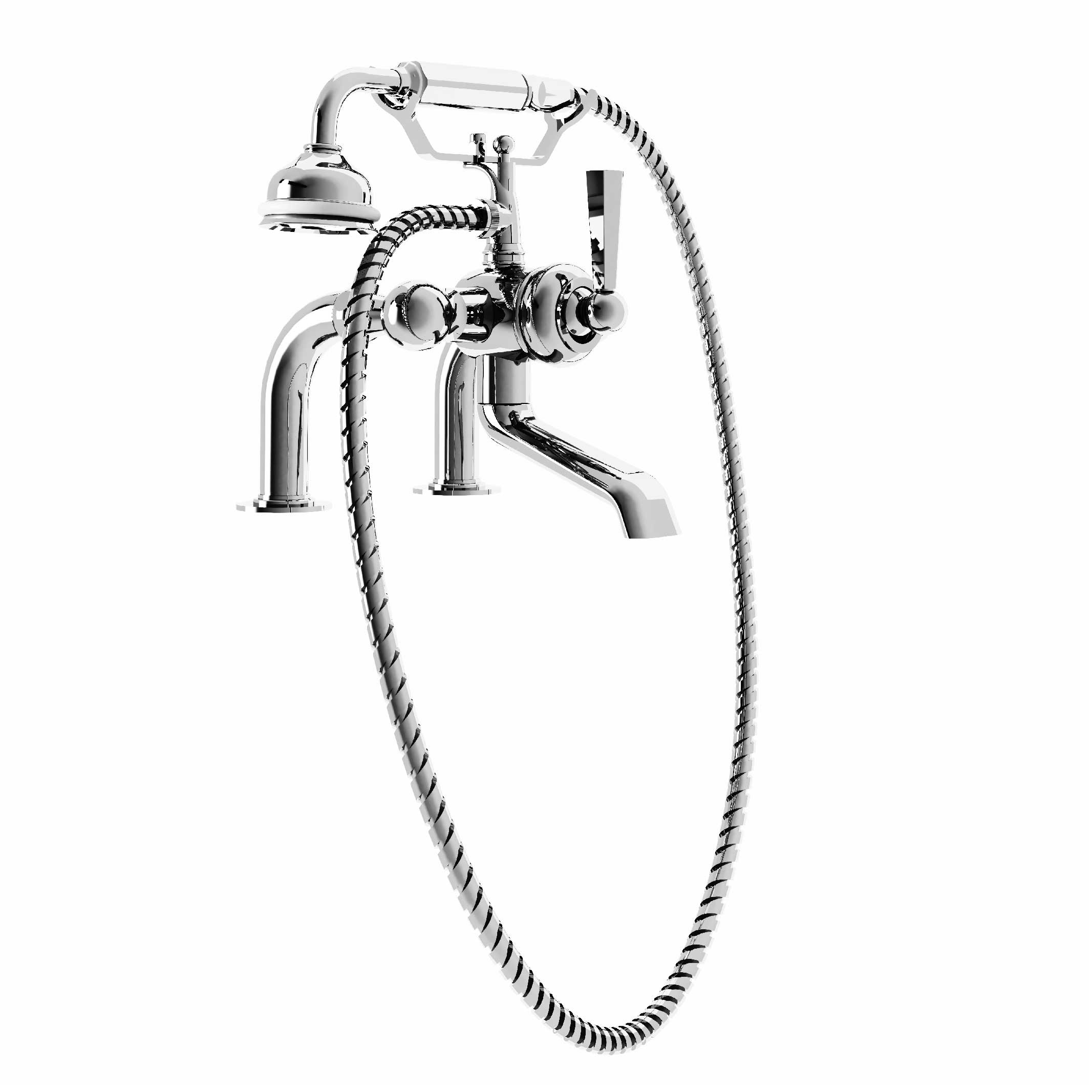 M13-3306M Rim mounted single-lever bath & shower mixer