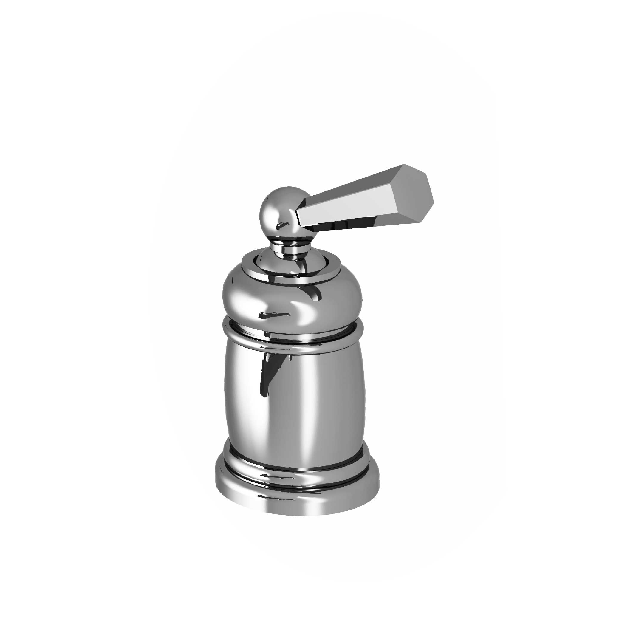 M13-330M Rim mounted lever bath mixer