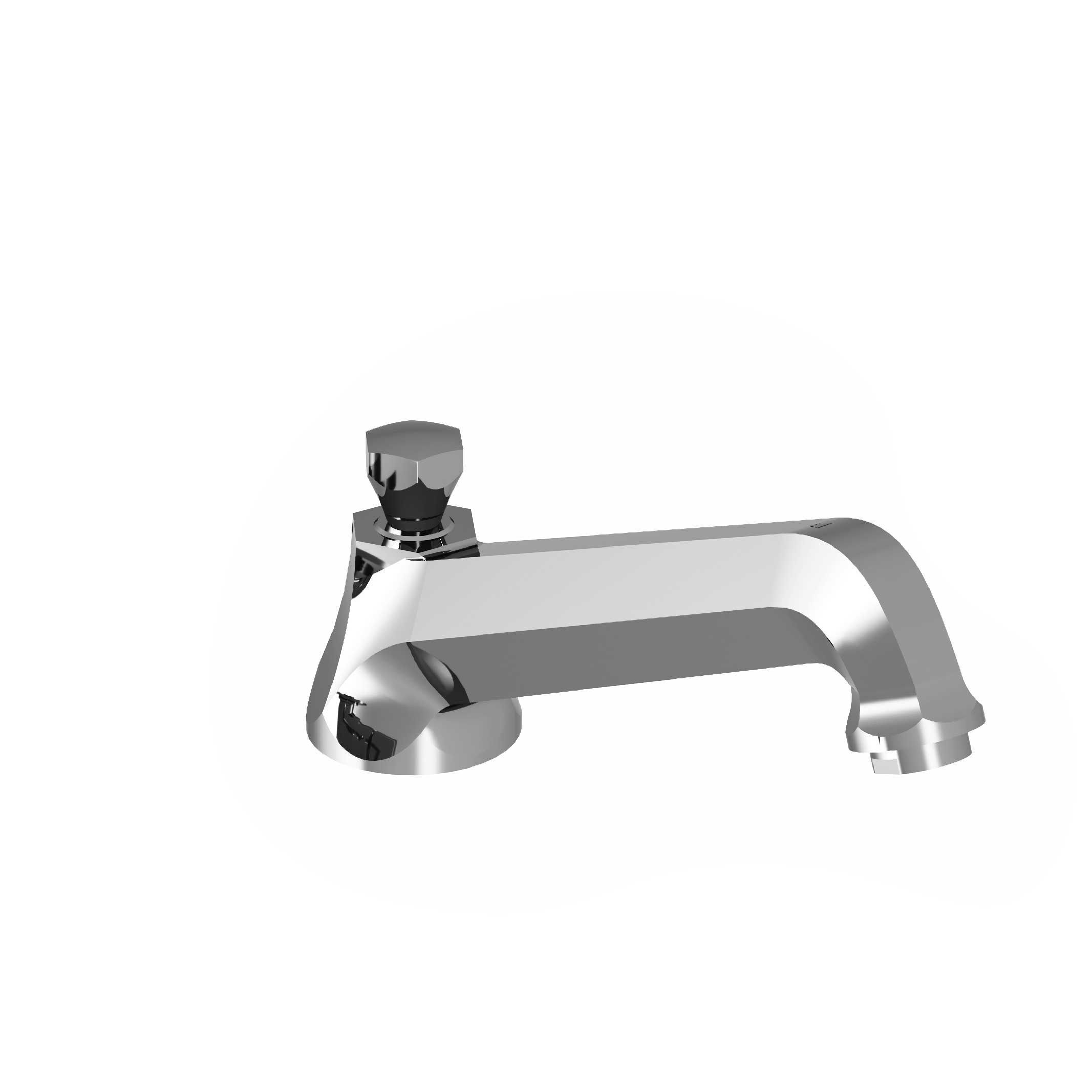 M13-3S1D Rim mounted bath spout with diverter