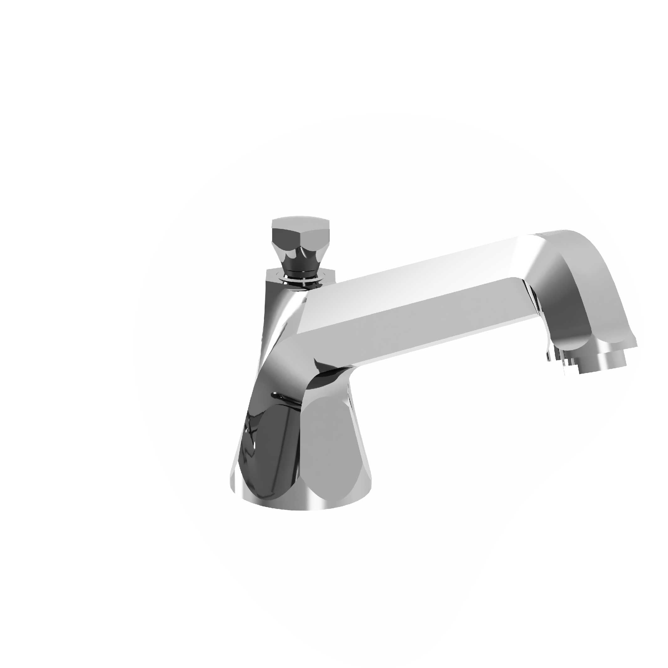 M13-3S1XLD XL rim mounted bath spout with diverter