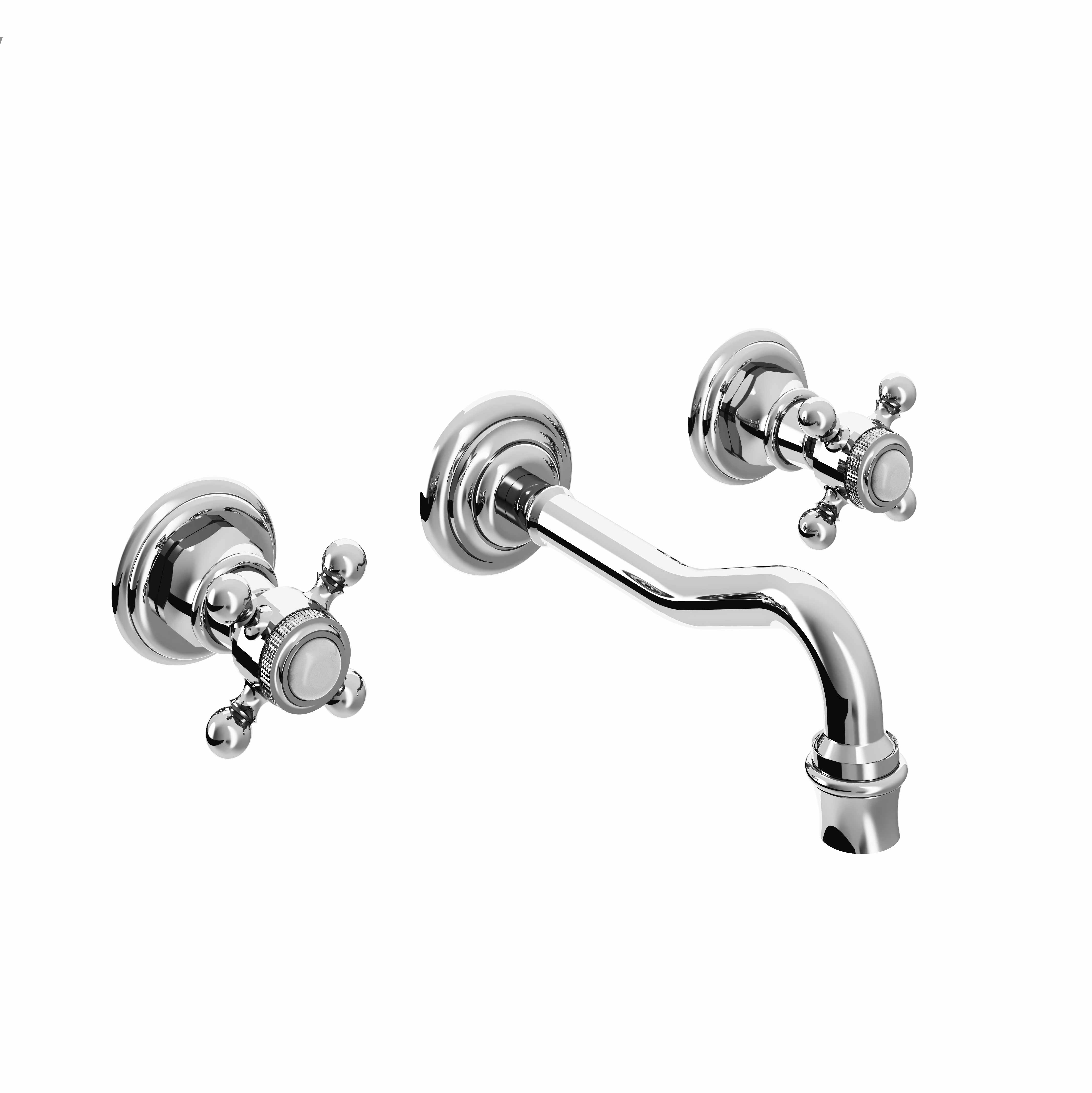 M20-1303 Wall mounted 3-hole basin set