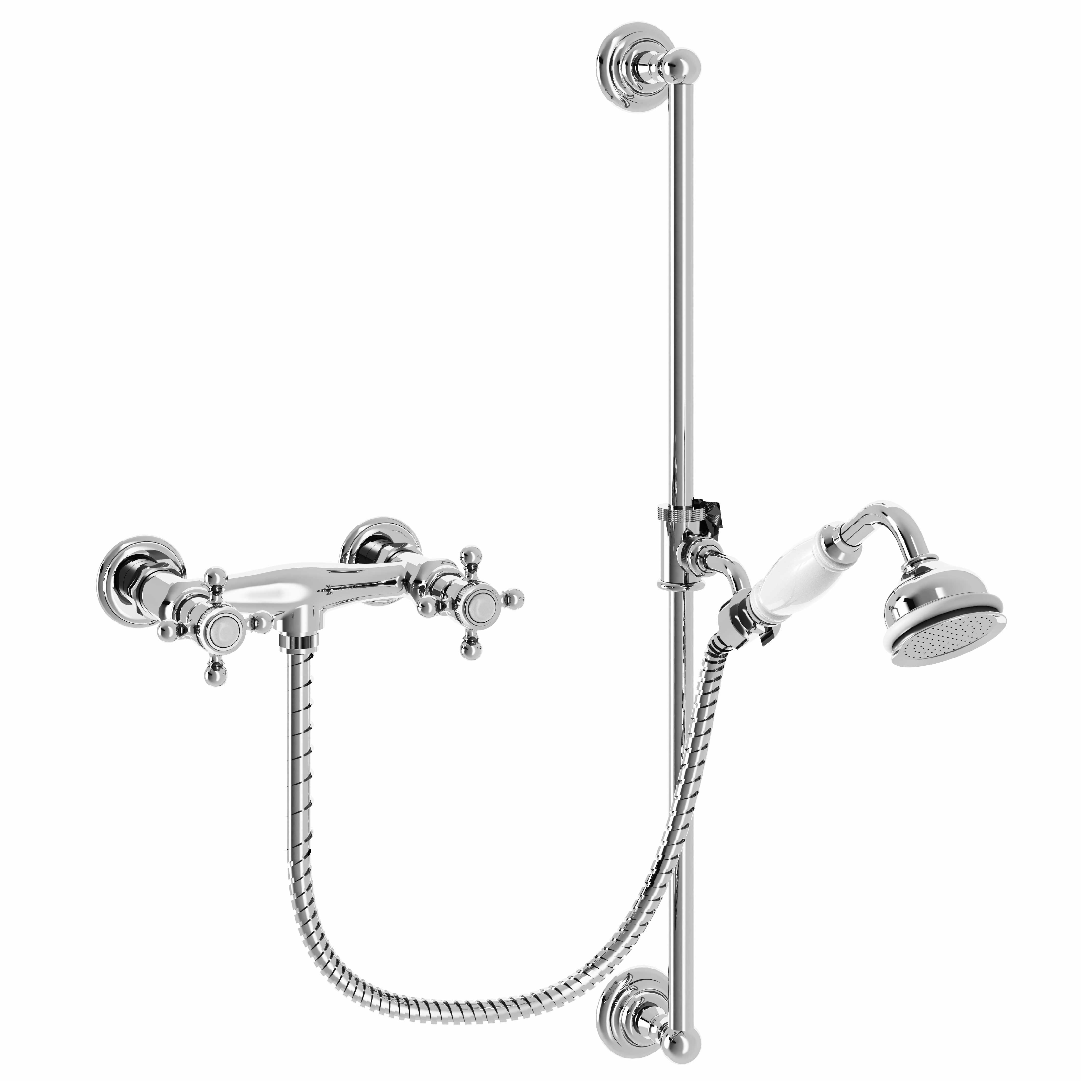 M20-2202 Shower mixer with sliding bar