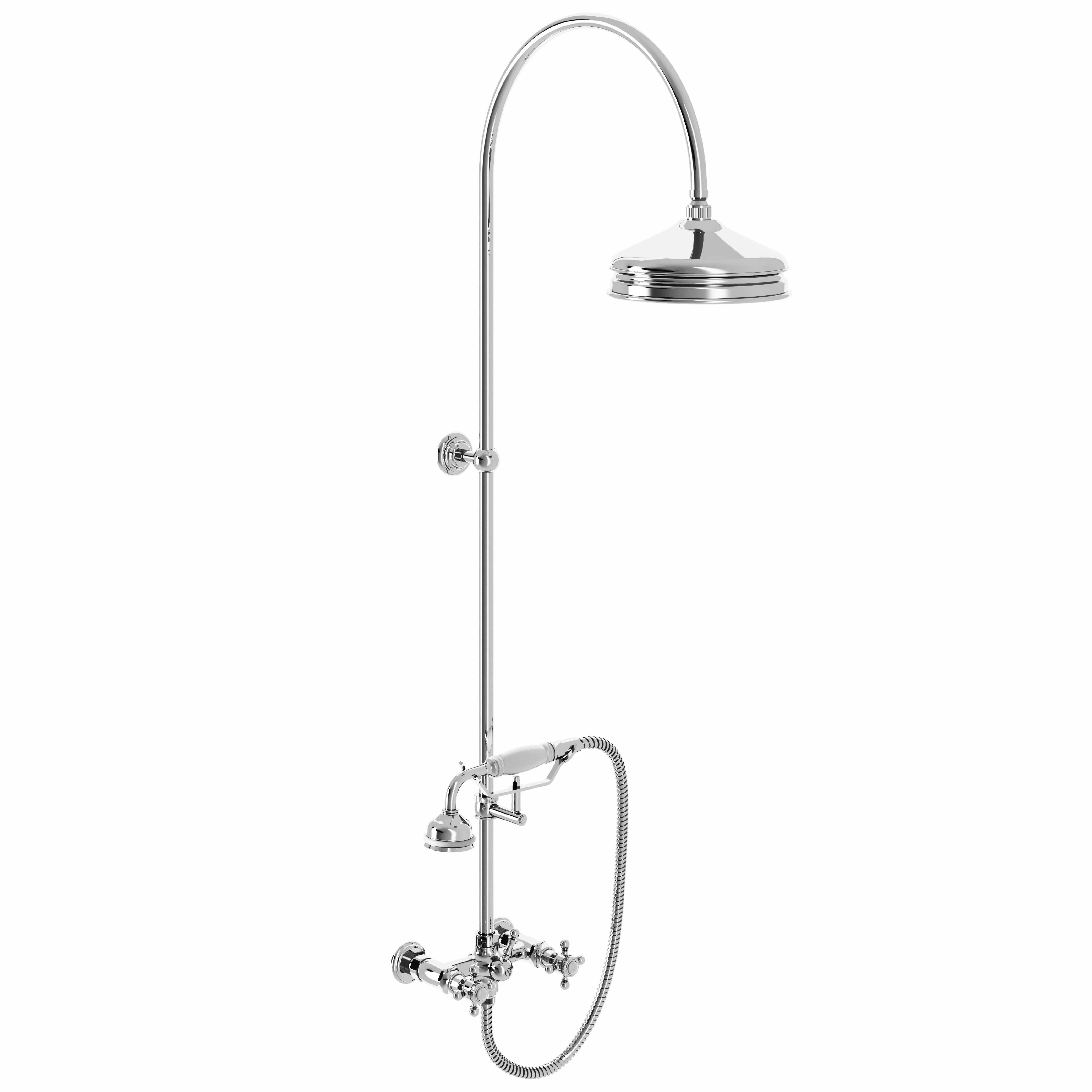M20-2204 Shower mixer with column, anti-scaling