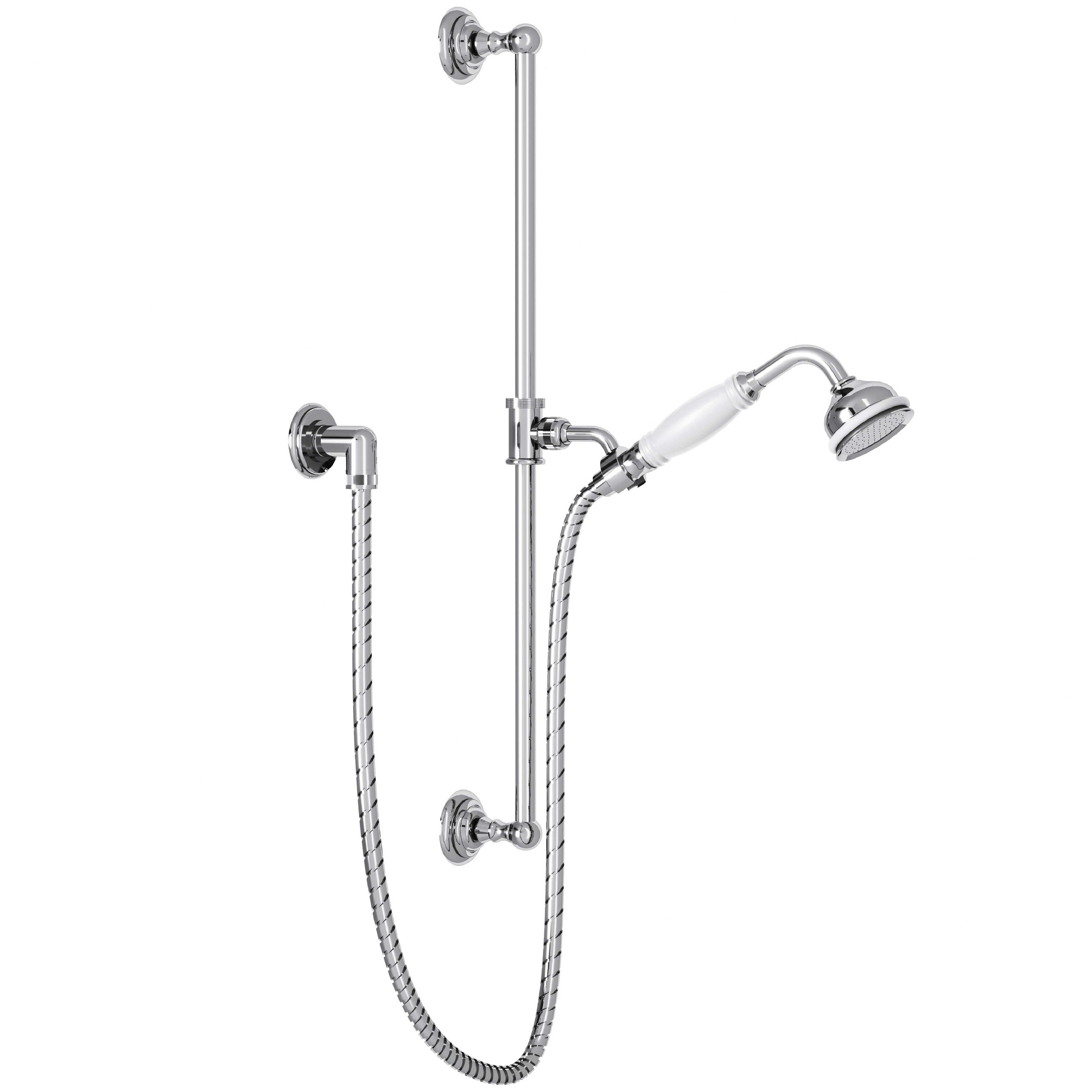 M20-2211 Wall shower set on sliding bar