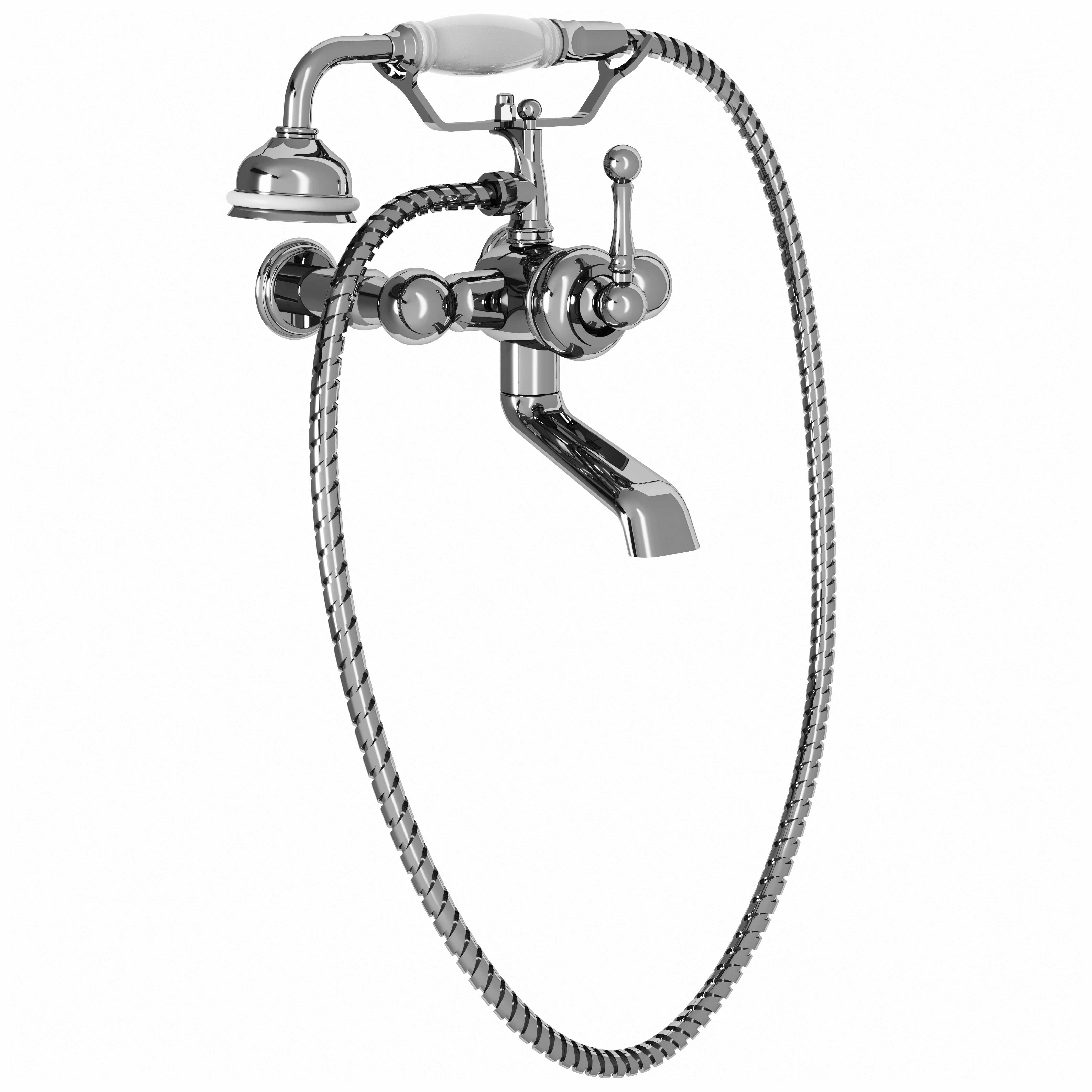 M20-3201M Wall mounted single-lever bath & shower mixer