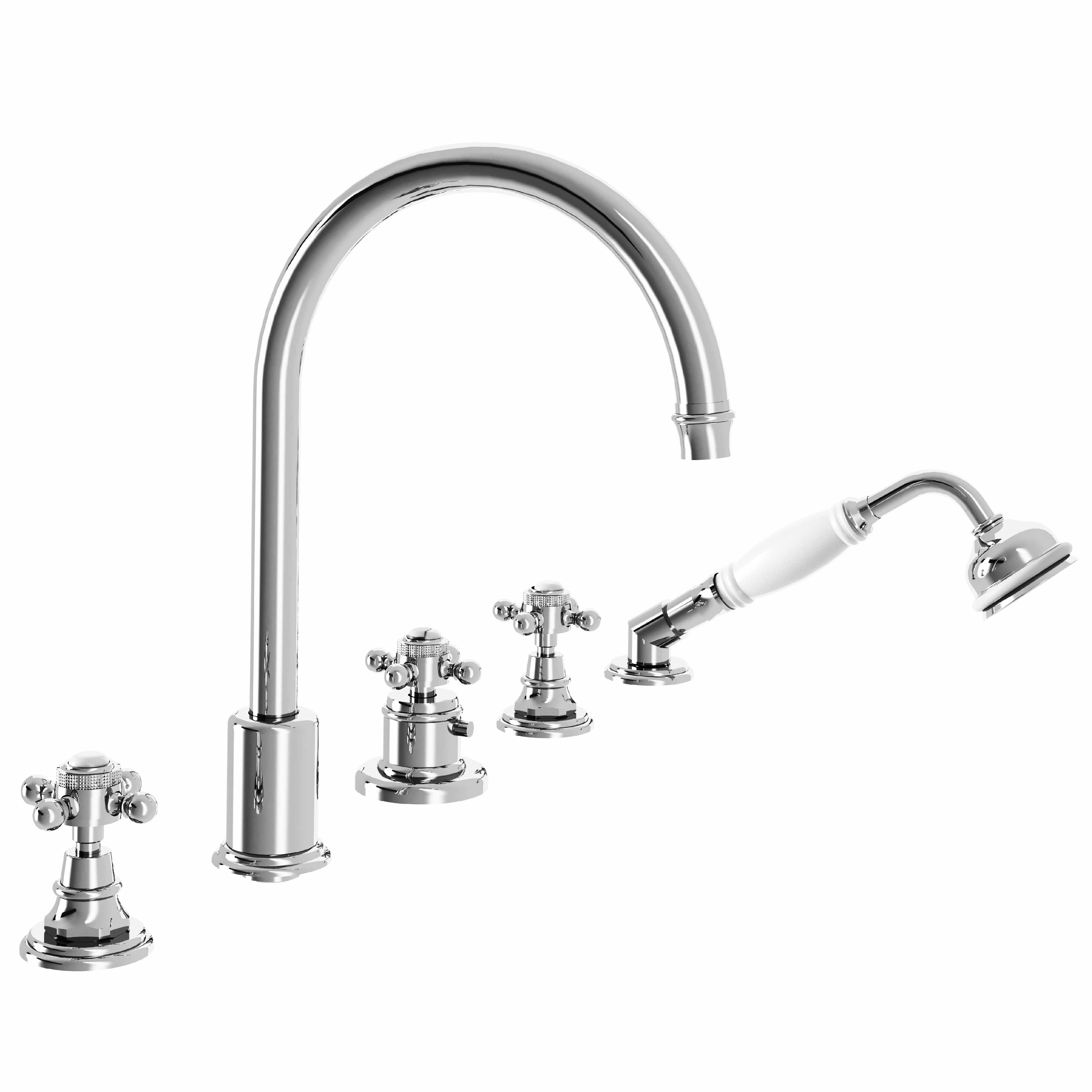 M20-3305T 5-hole bath and shower thermo. mixer