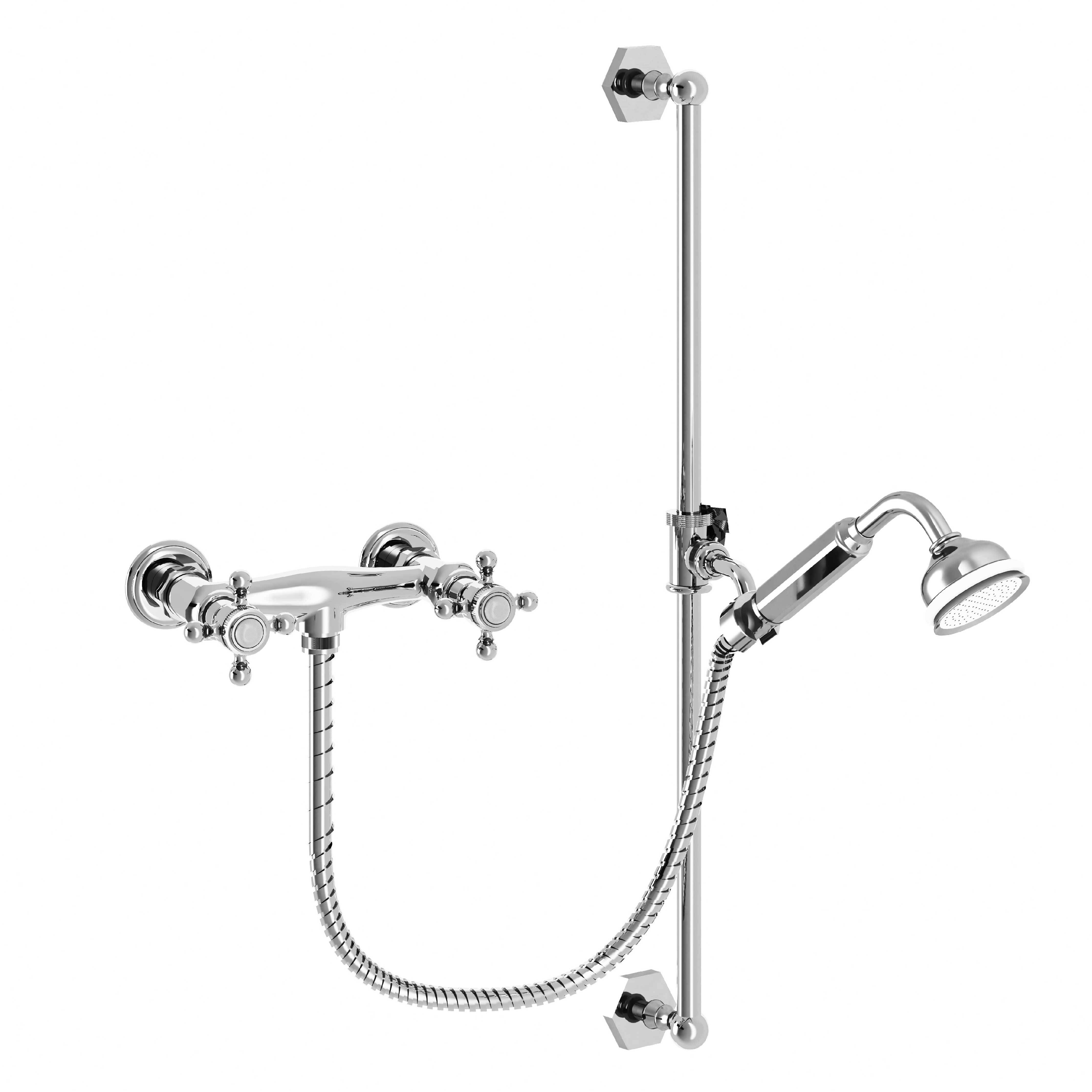 M30-2202 Shower mixer with sliding bar