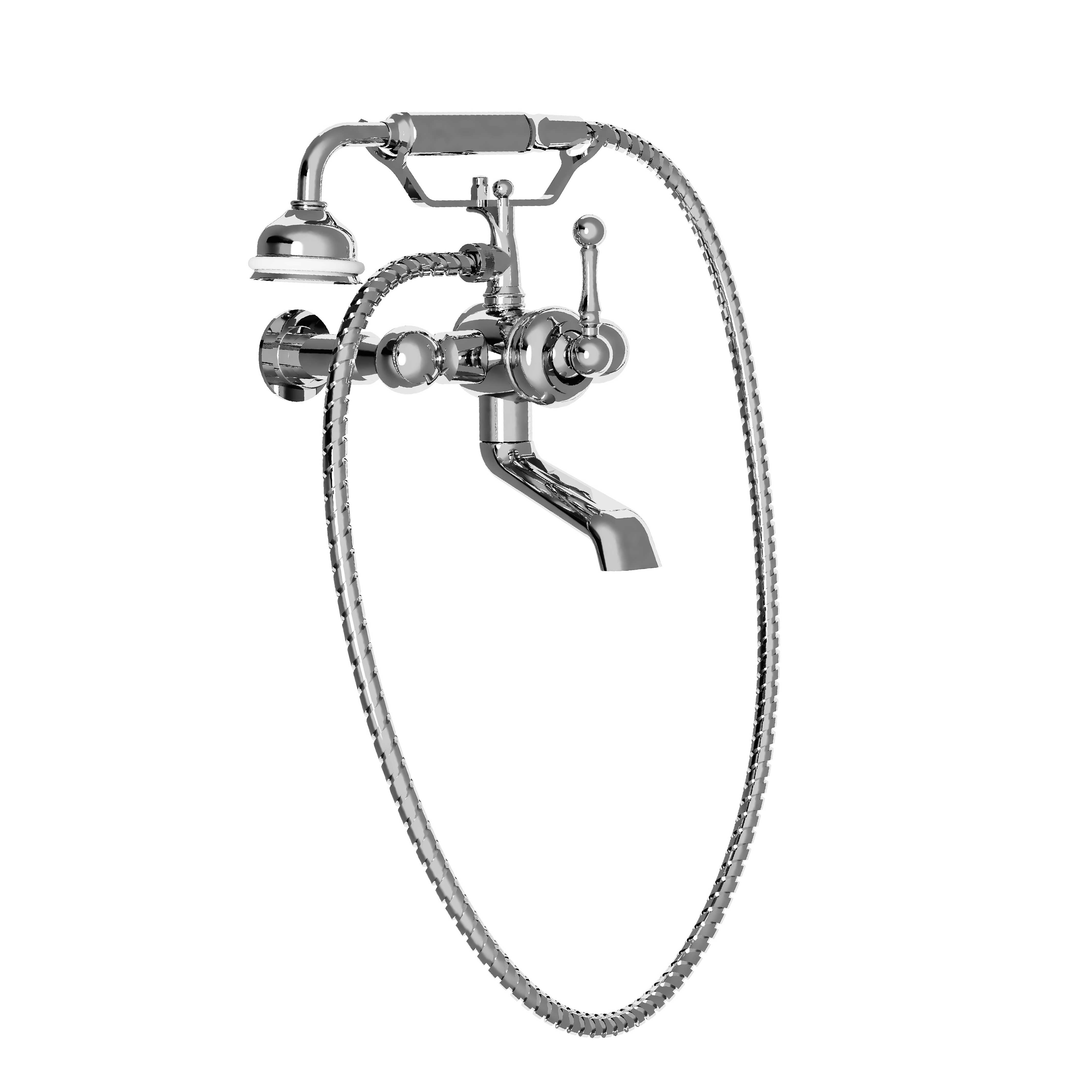 M30-3201M Wall mounted single-lever bath & shower mixer