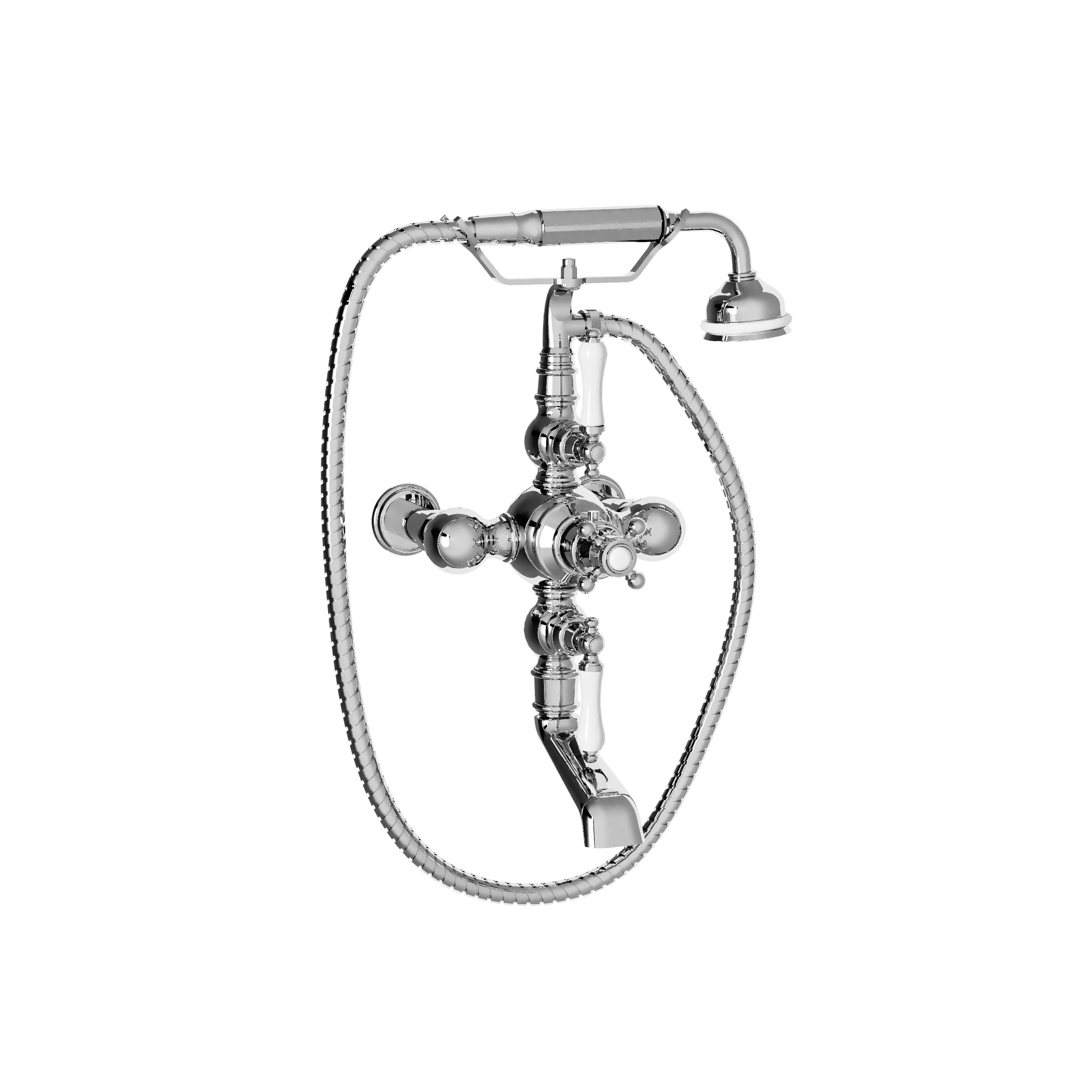 M30-3201T Wall mounted thermo. bath and shower mixer