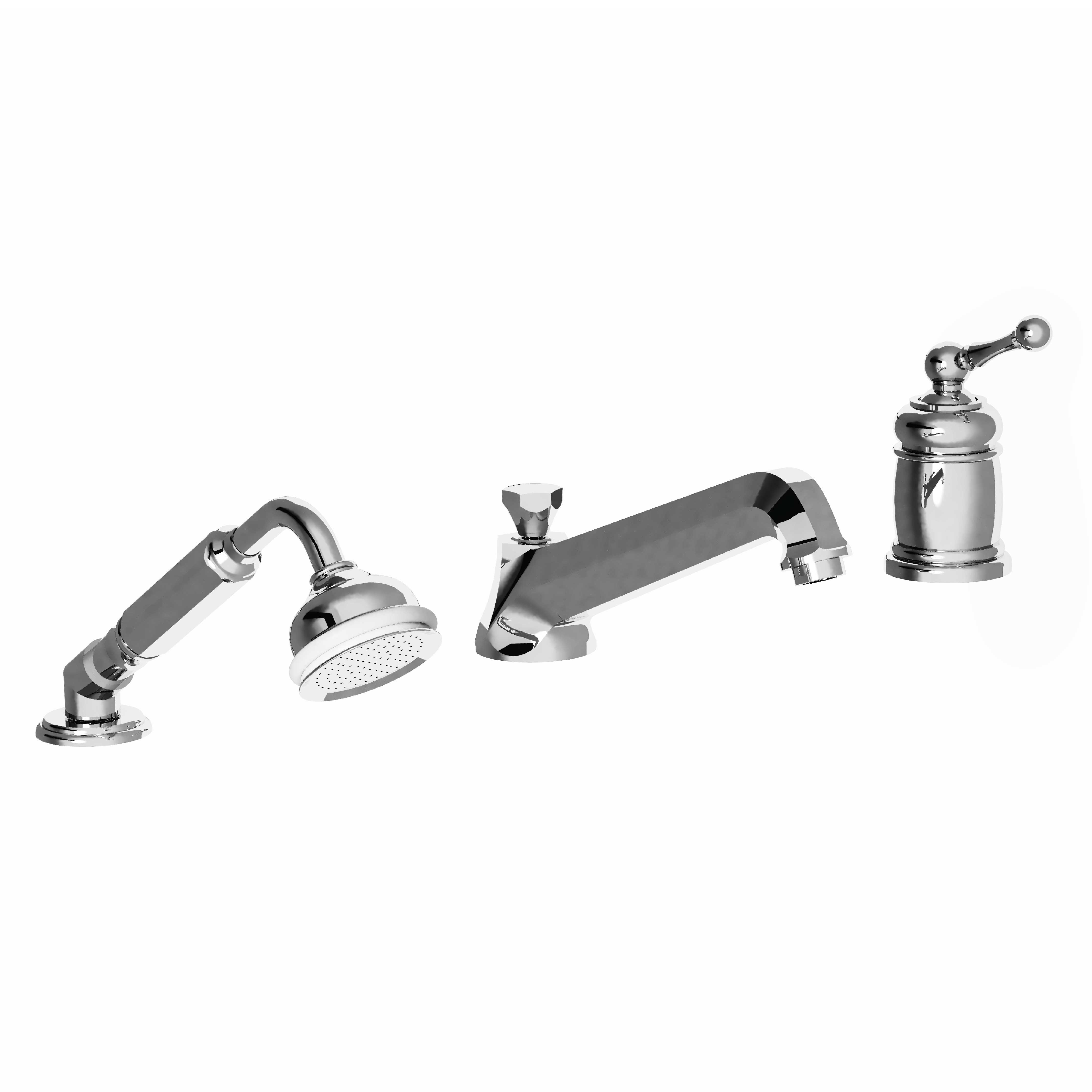 M30-3301M 3-hole single-lever bath and shower mixer