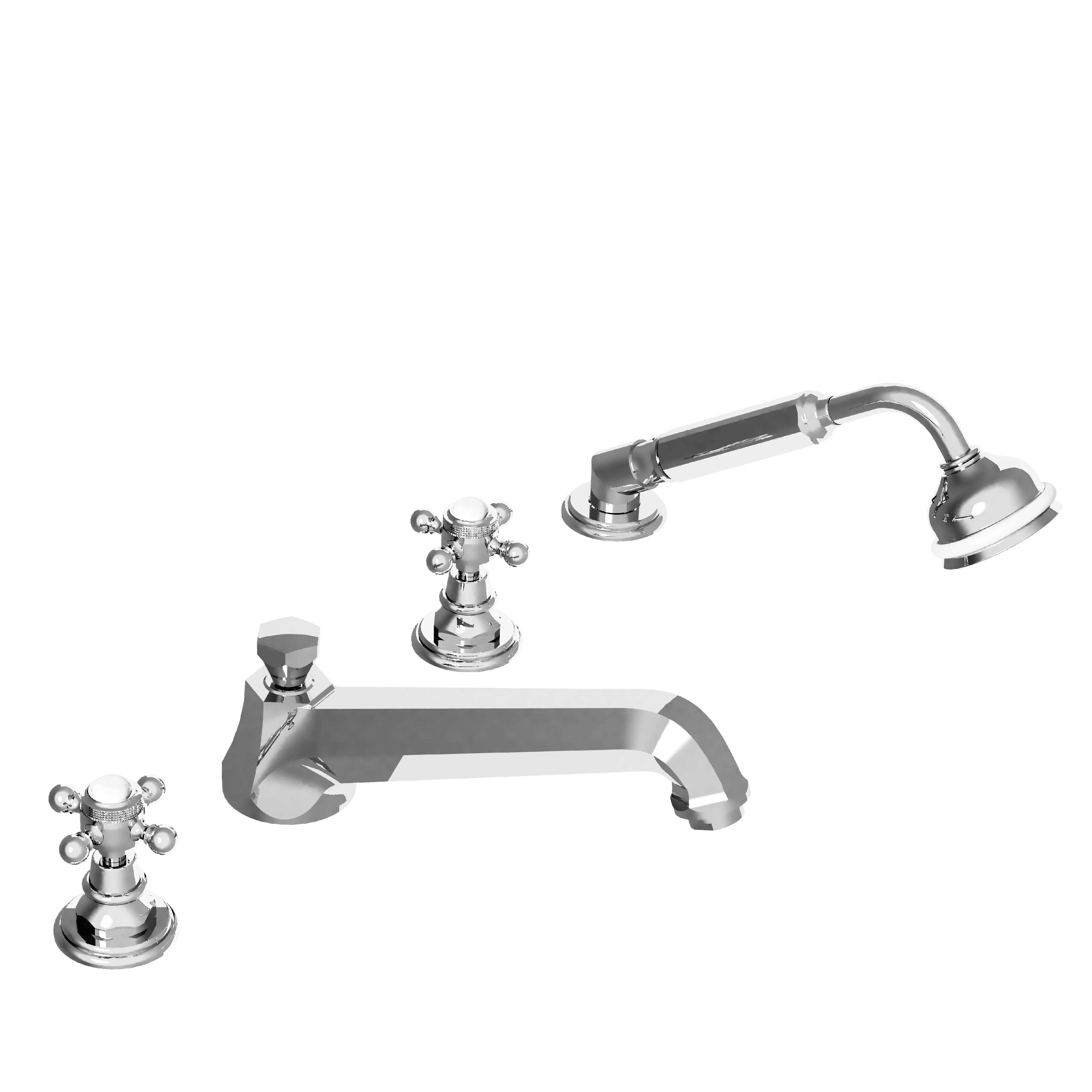 M30-3304 4-hole bath and shower mixer