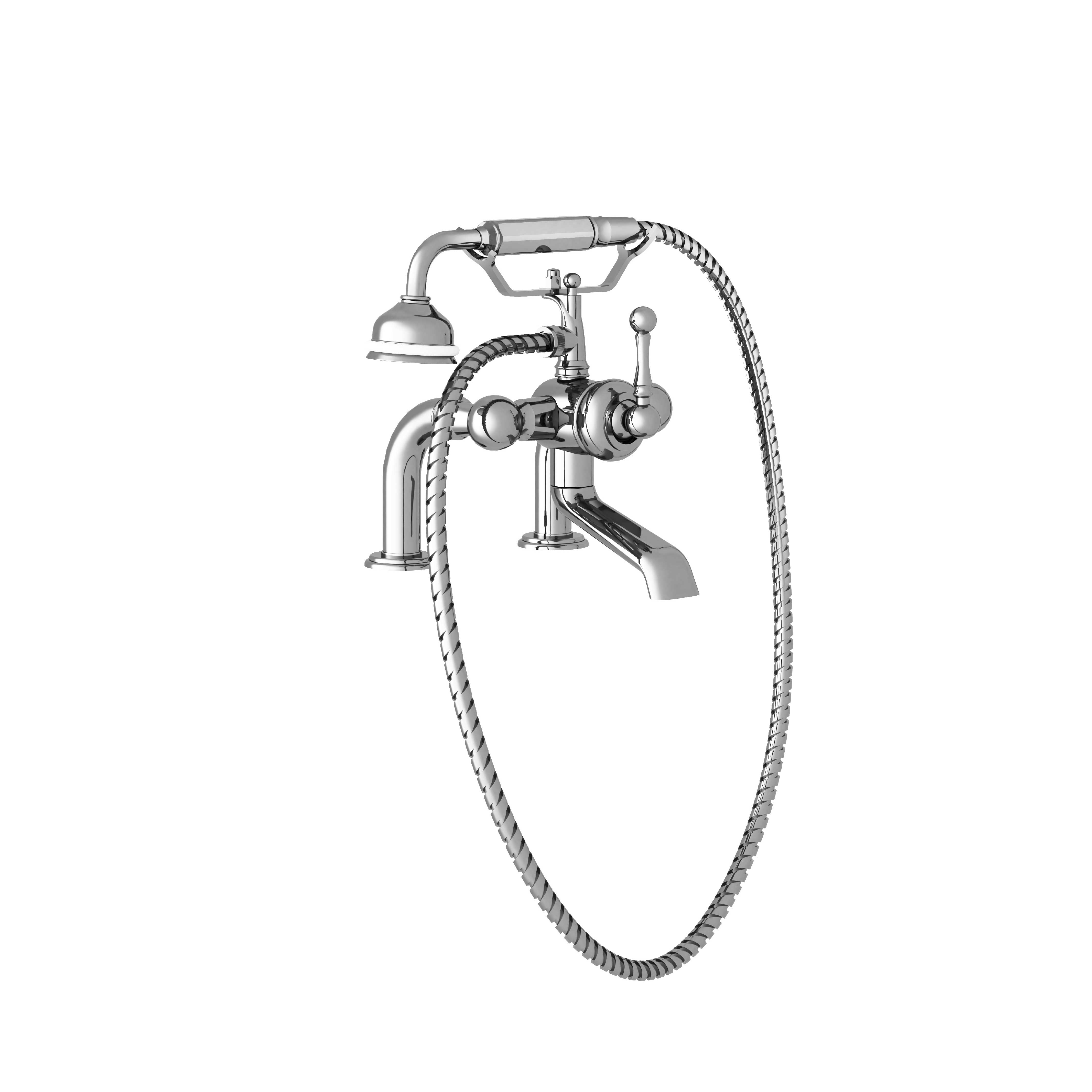M30-3306M Rim mounted single-lever bath & shower mixer