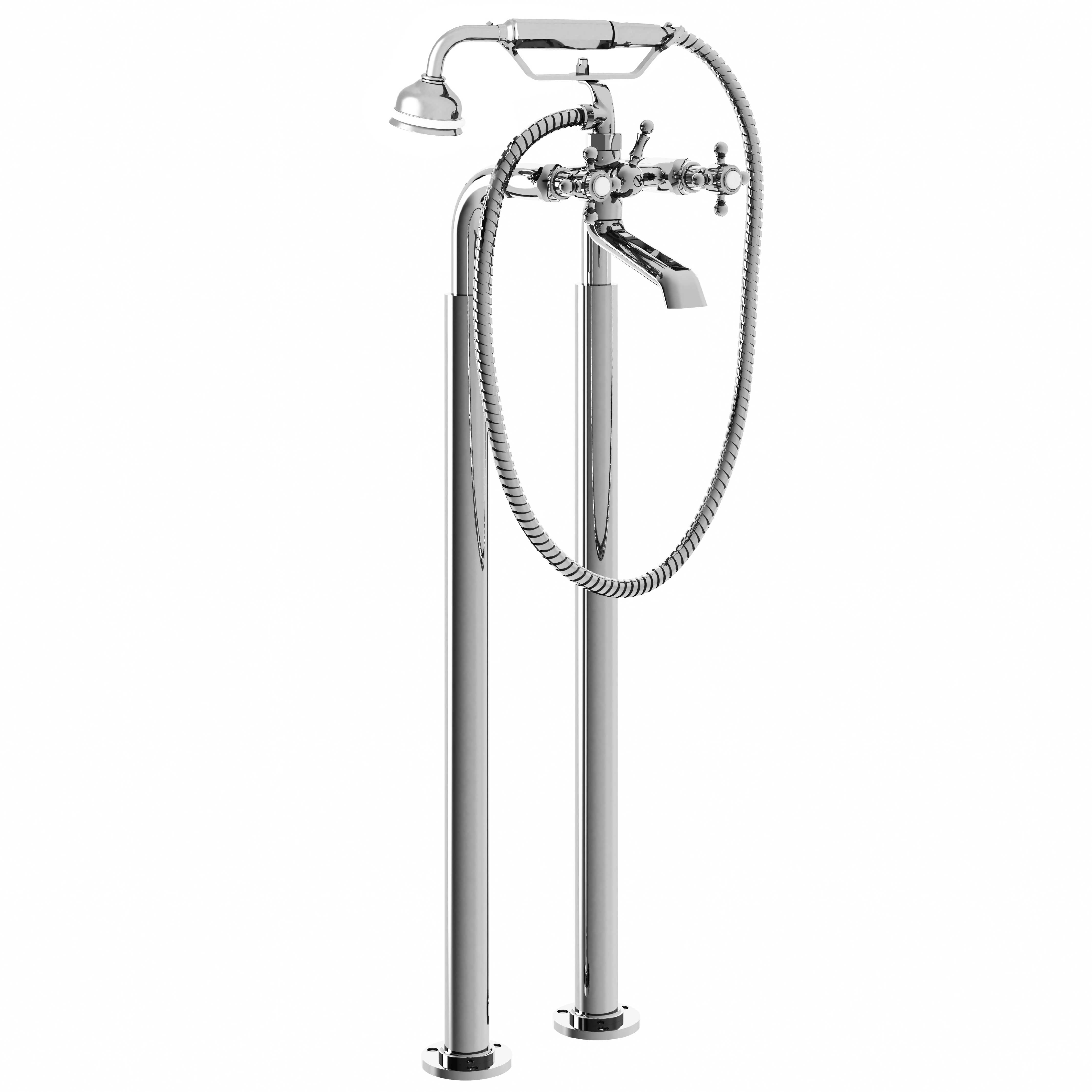 M30-3309 Floor mounted bath and shower mixer