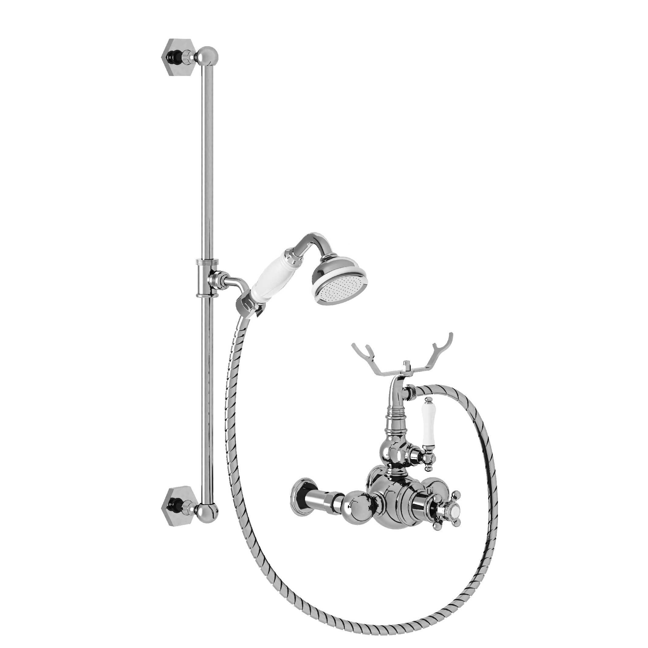 M32-2202T Mitigeur thermo. douche, coulidouche