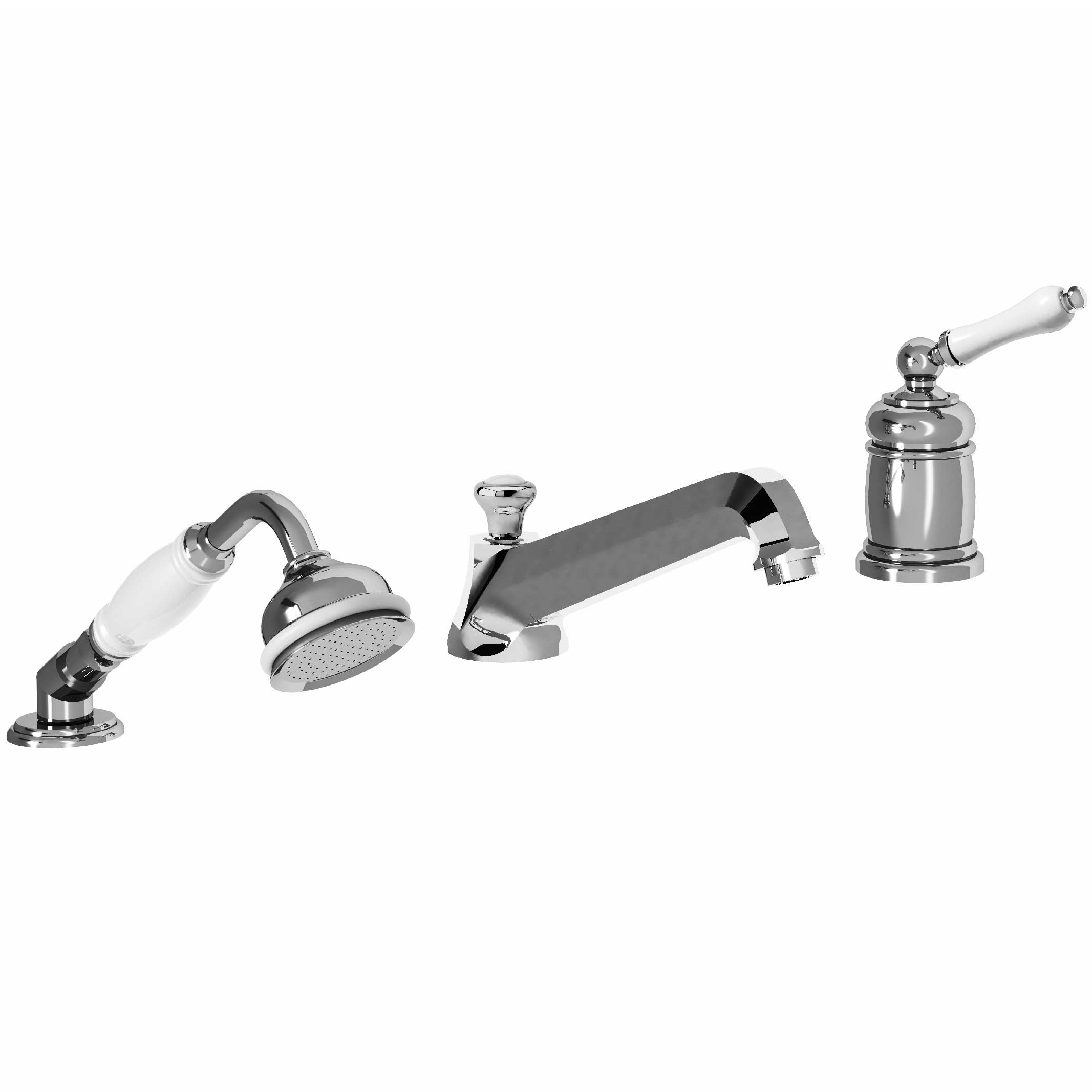 M32-3301M 3-hole single-lever bath and shower mixer